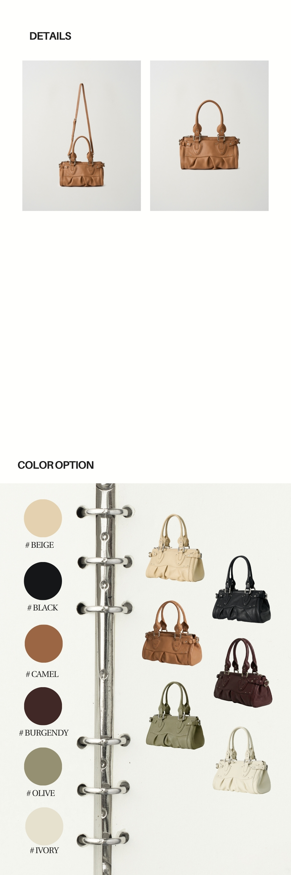 CITY BAG (CAMEL)