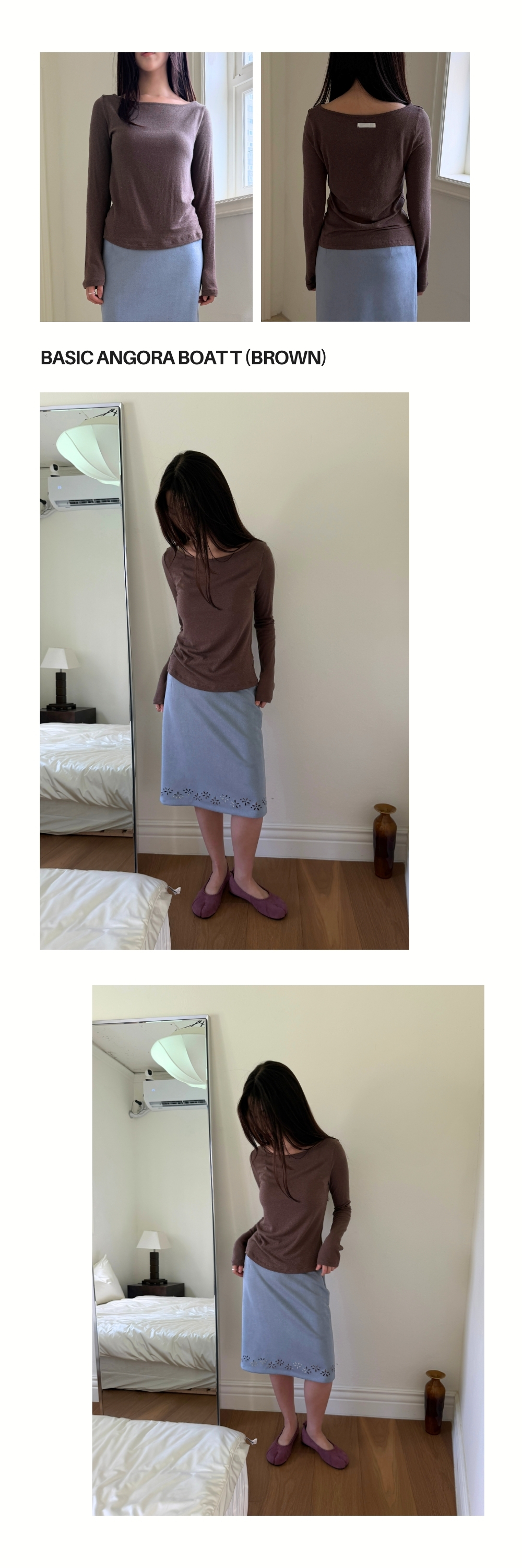 BASIC ANGORA BOAT T (2+1)