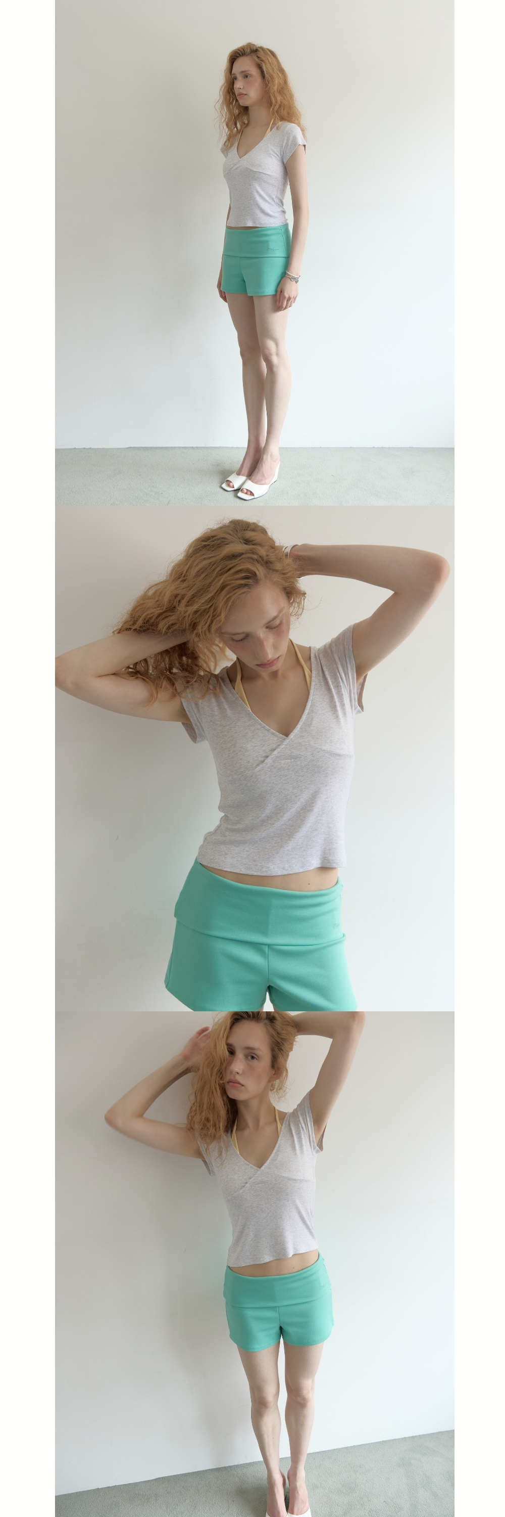 FOLDING SHORTS (MINT)