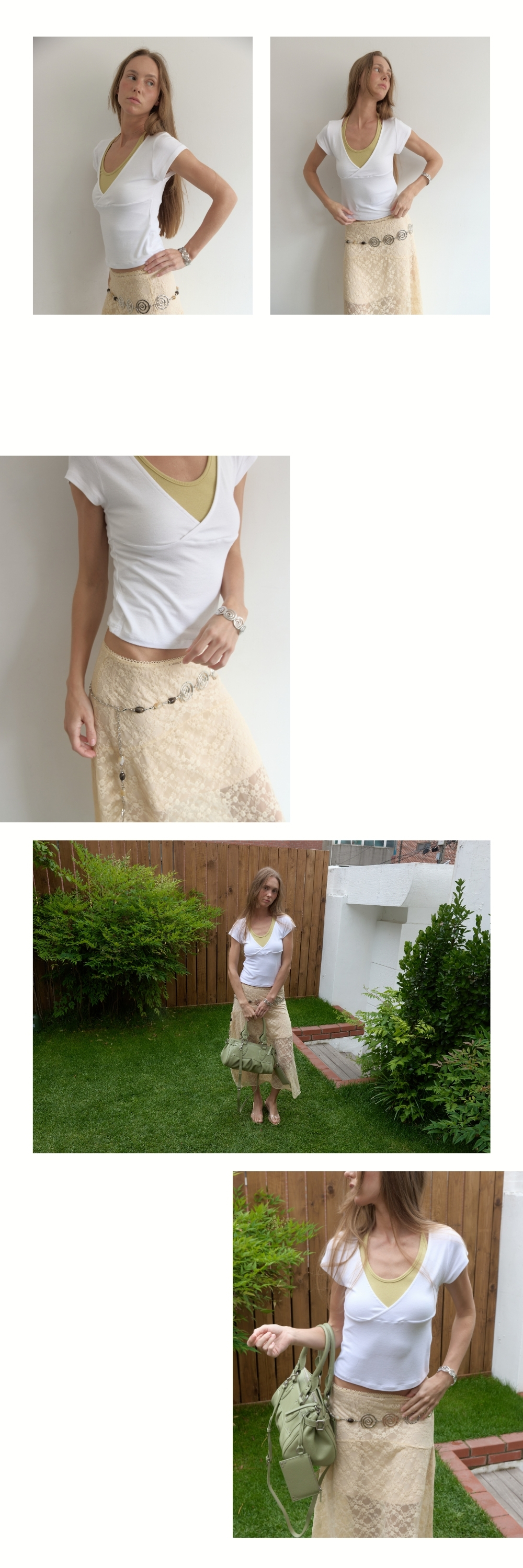 SOLID WRAP T (IVORY)