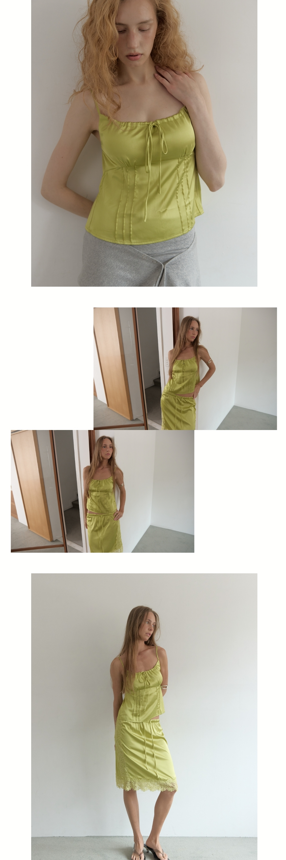 SILK TOUCH CAMI (GREEN)