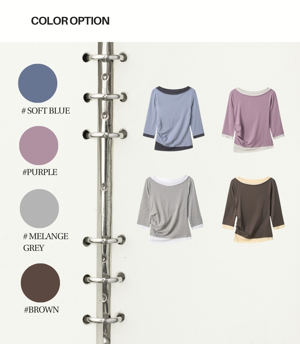 SIDE TUCK T (2+1)