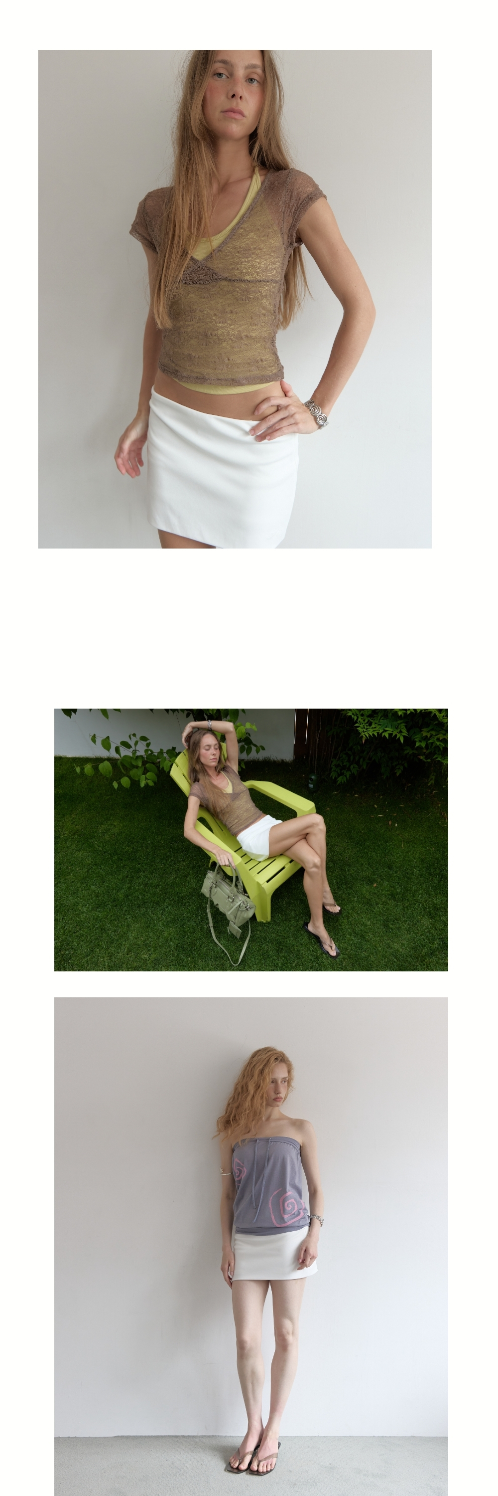 MINI SKIRT PANTS (IVORY)