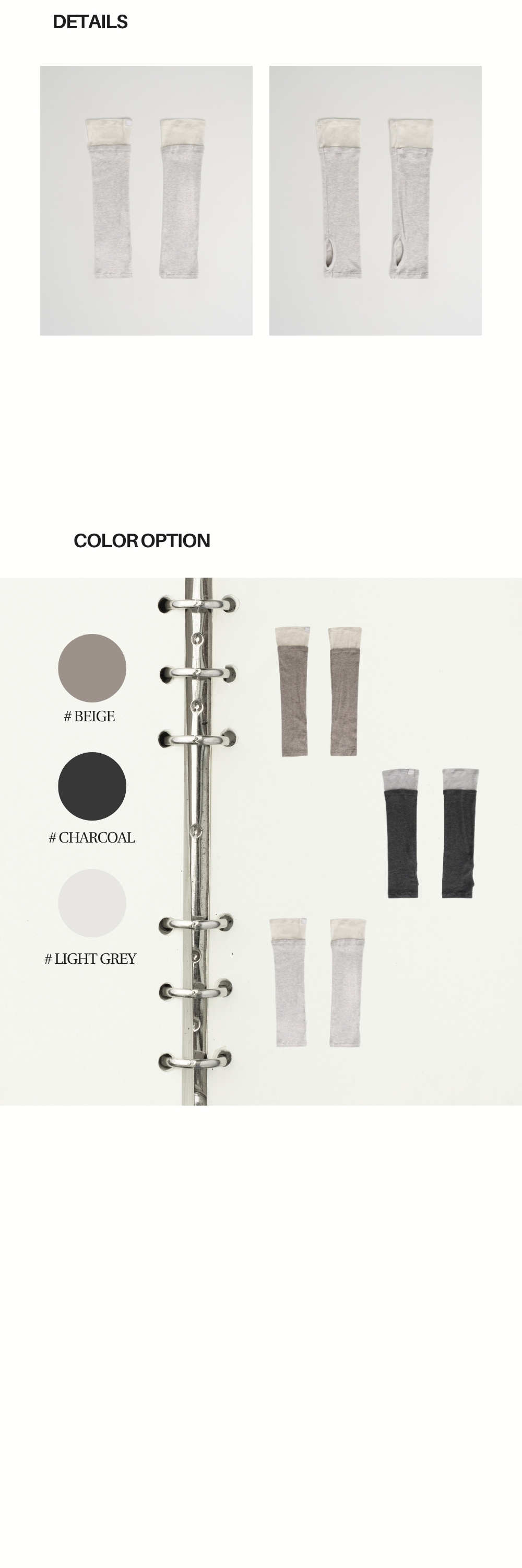 ANGORA LEG WARMER (LIGHT GREY)