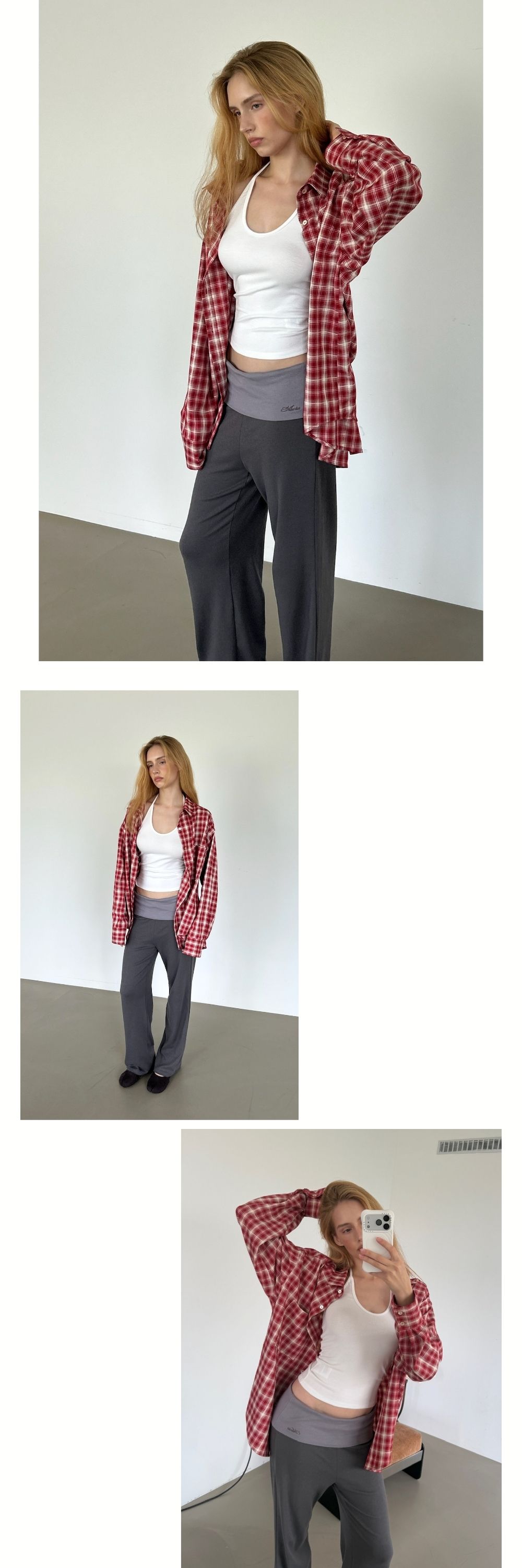 CLASSIC CHECK SHIRT (BOXI-RED)
