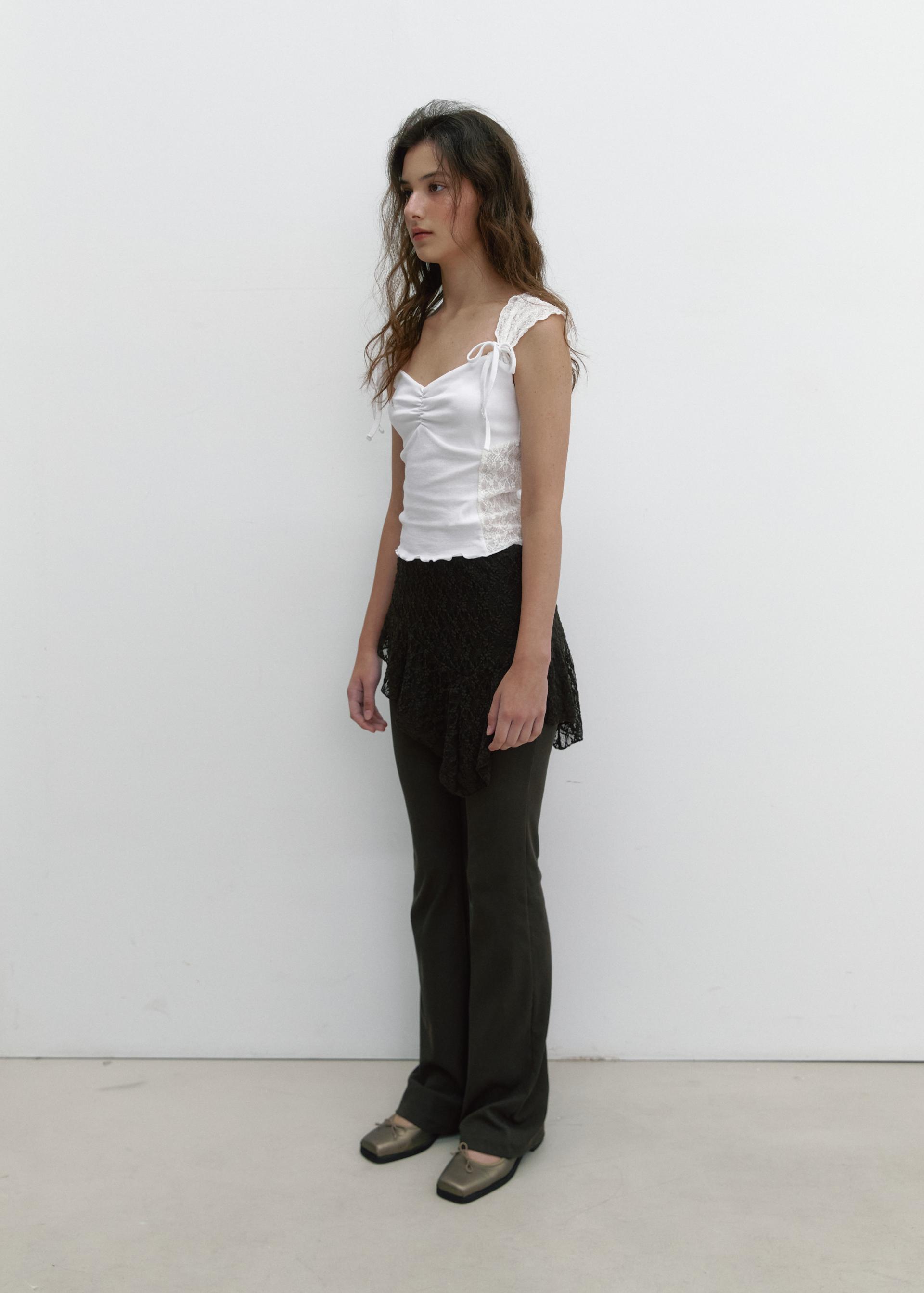 ROMANTIC RIBBON T (WHITE) | ファッション通販サイト NUGU