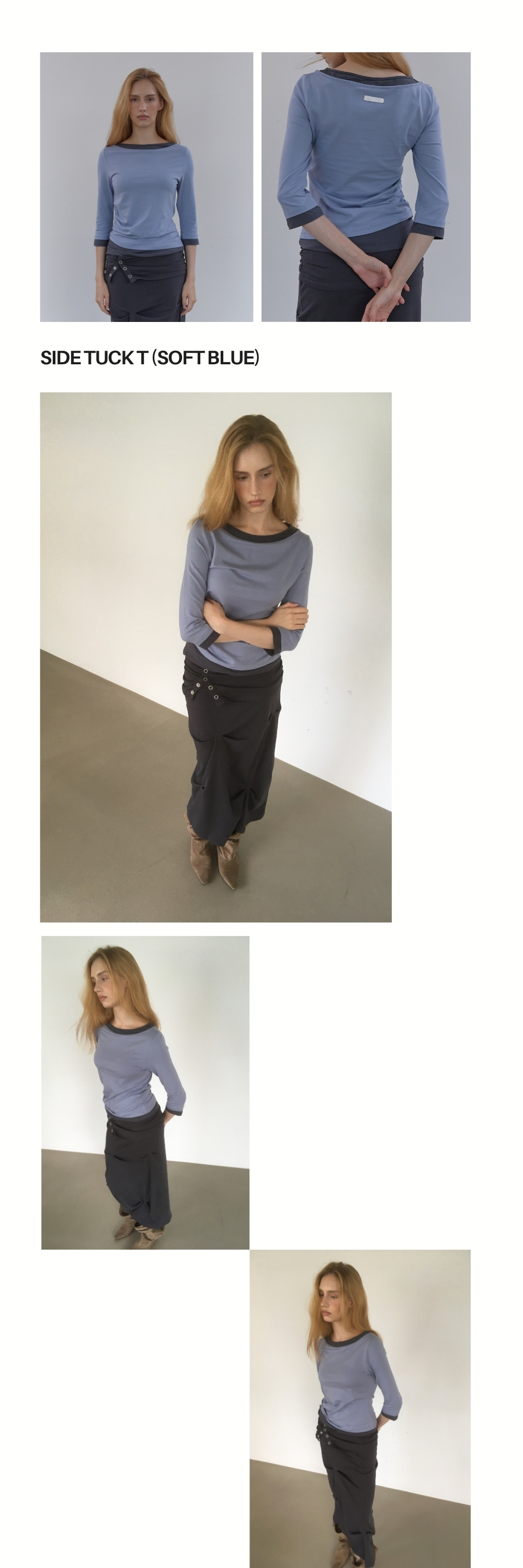SIDE TUCK T (2+1)