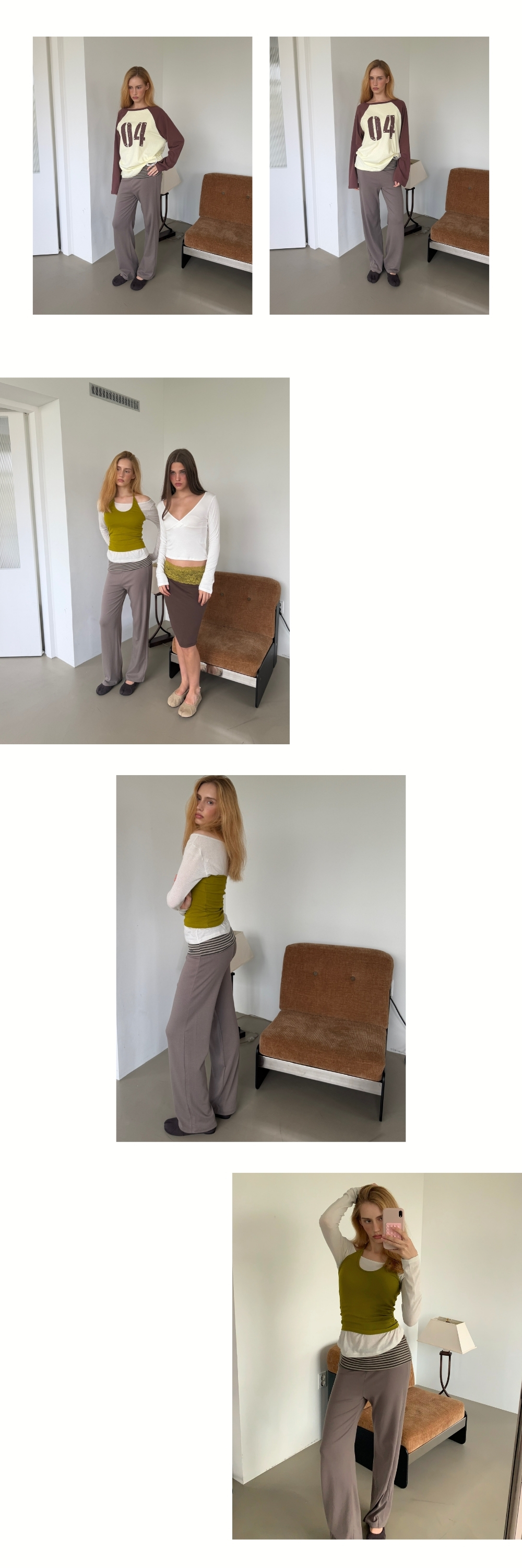 FOLD WIDE PANTS (BEIGE)