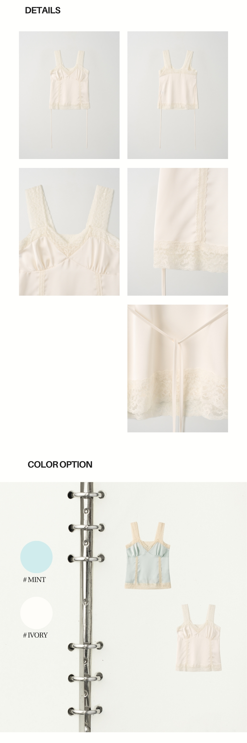 MOON SATIN TOP (IVORY)