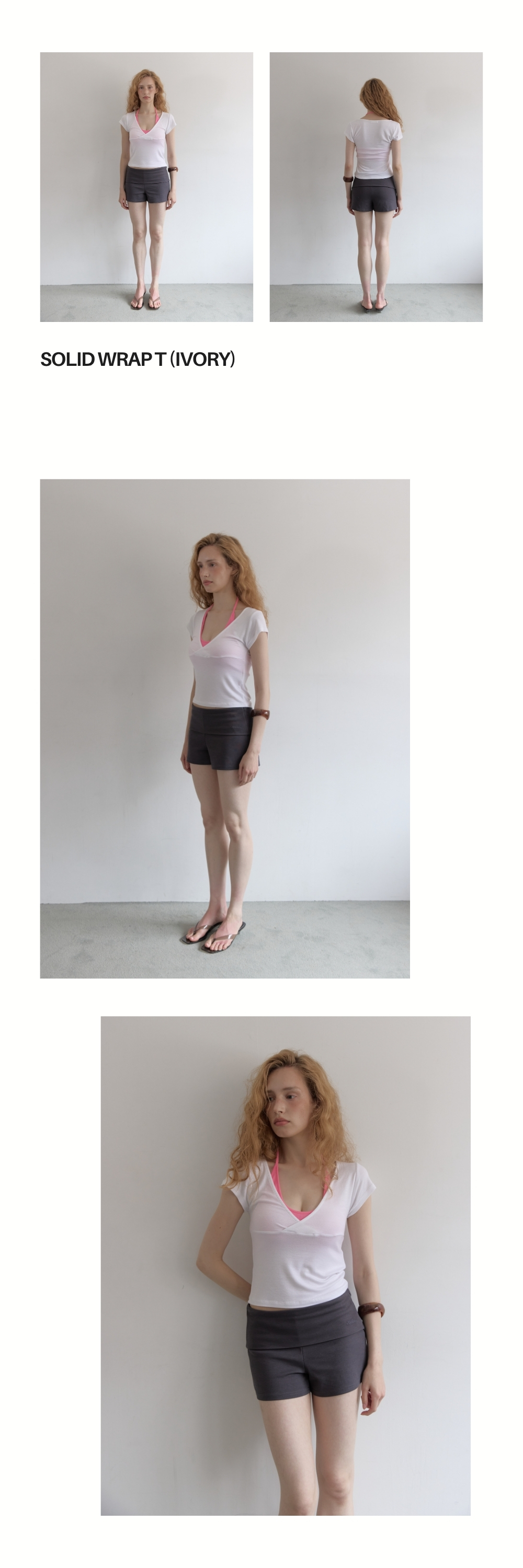 SOLID WRAP T (IVORY)