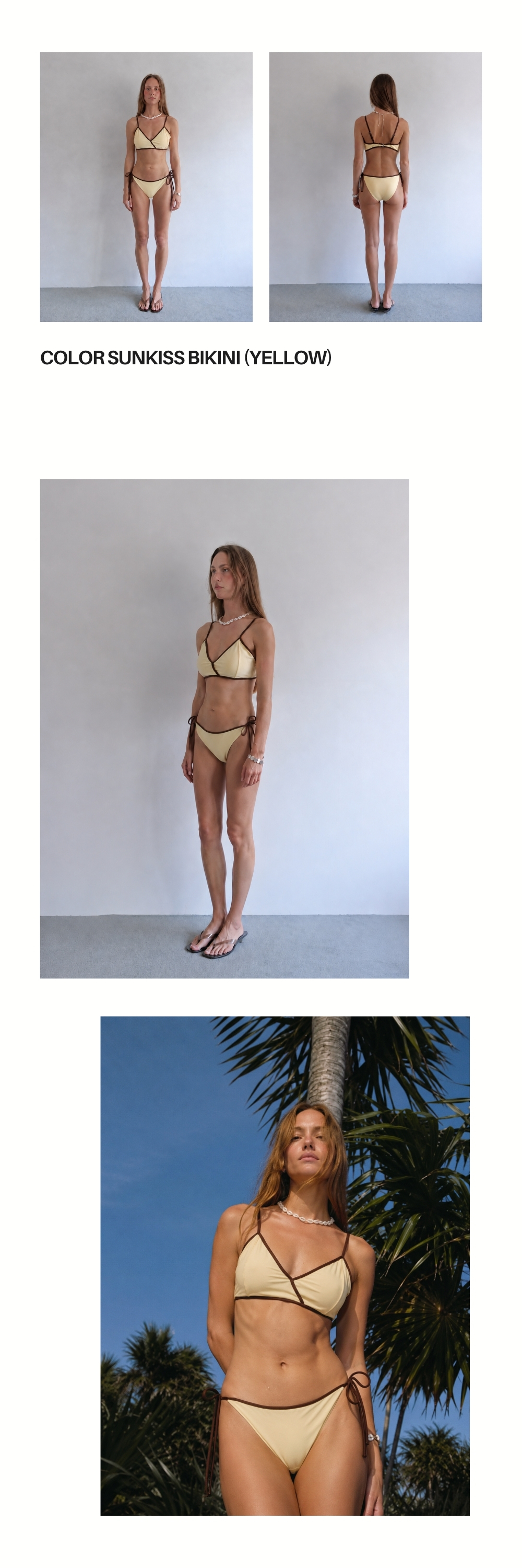 COLOR SUNKISS BIKINI (YELLOW)