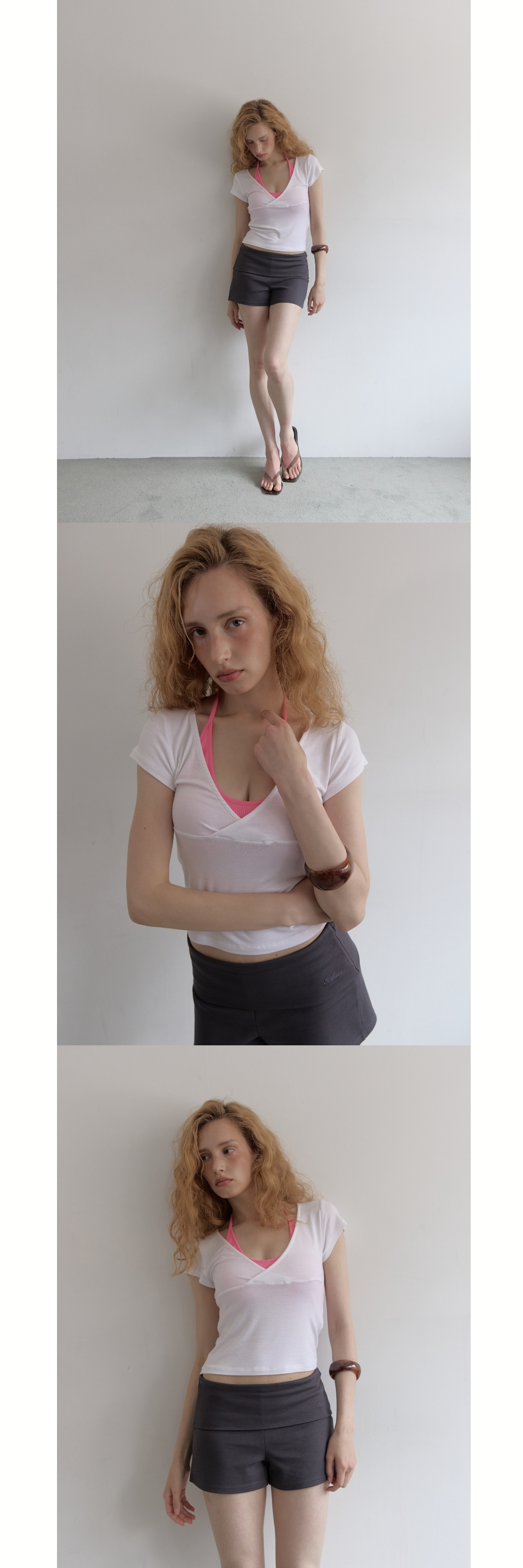 FOLDING SHORTS (CHARCOAL)