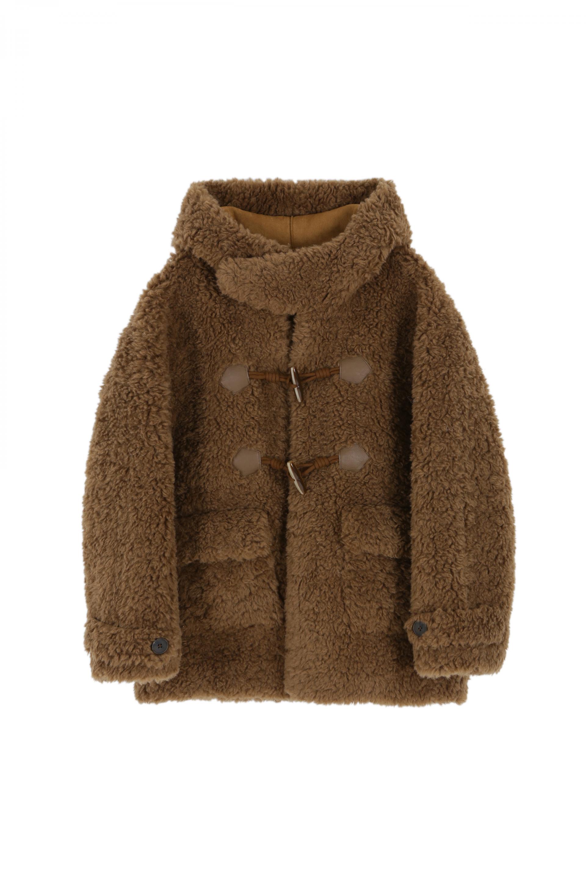 ジャケット・アウター ASURA WOOL SHEARLING HOODIE MUSTANG WOOL SHEARLING HOODIE MUSTANG (BROWN) | ファッション通販サイト NUGU