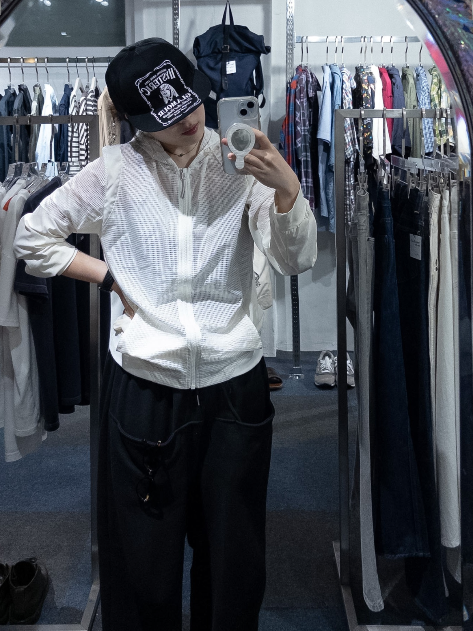 Hysteric Glamour Whisky embroidery cap