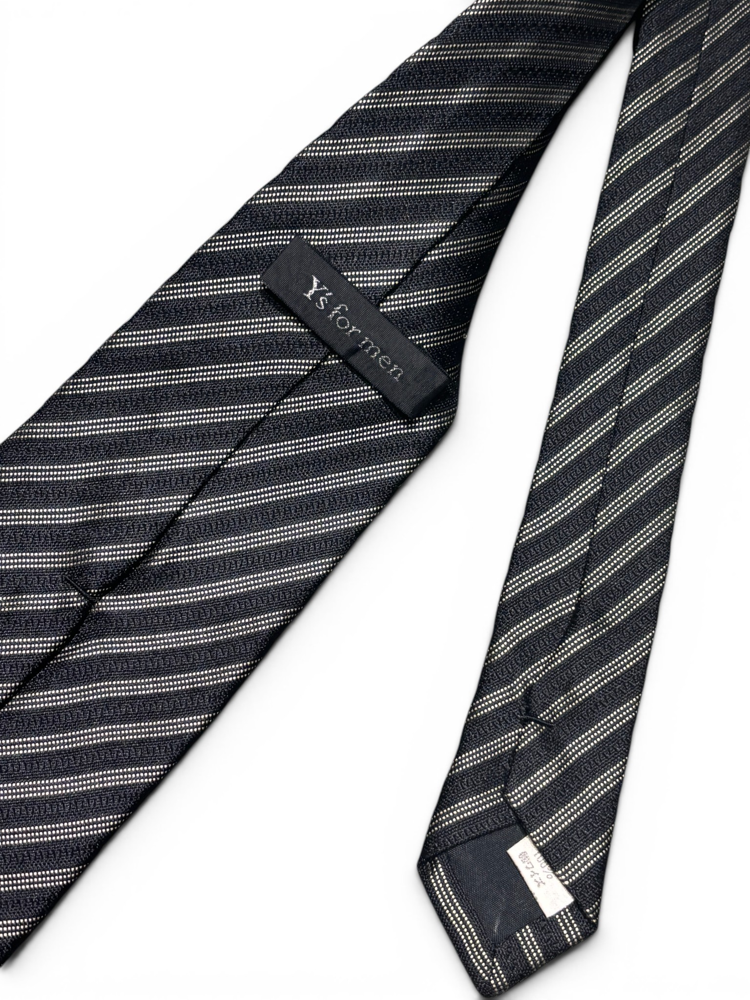 Y's for men 90's Classic Stripe Tie