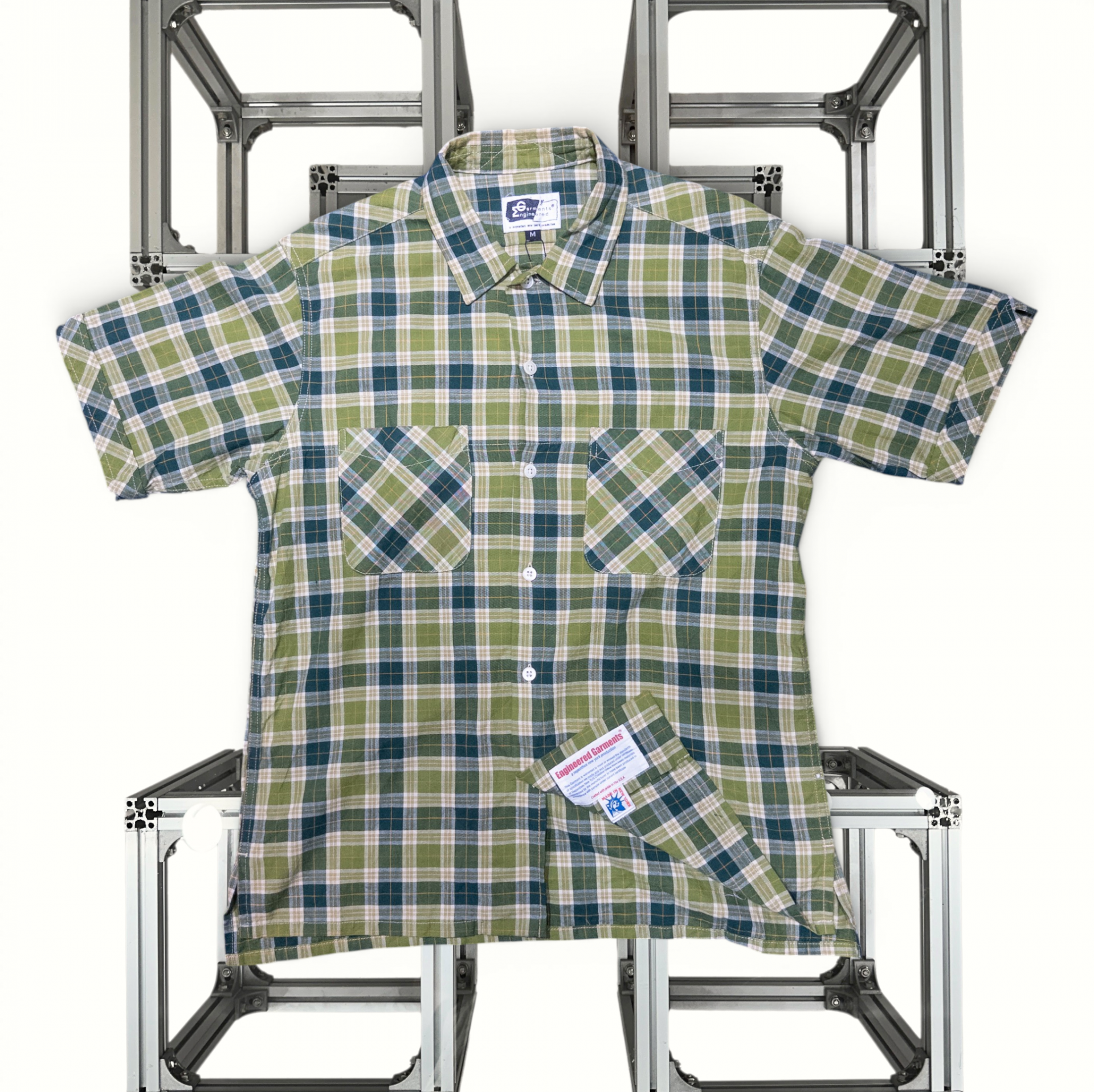 Engineered Garments old label check Shirt