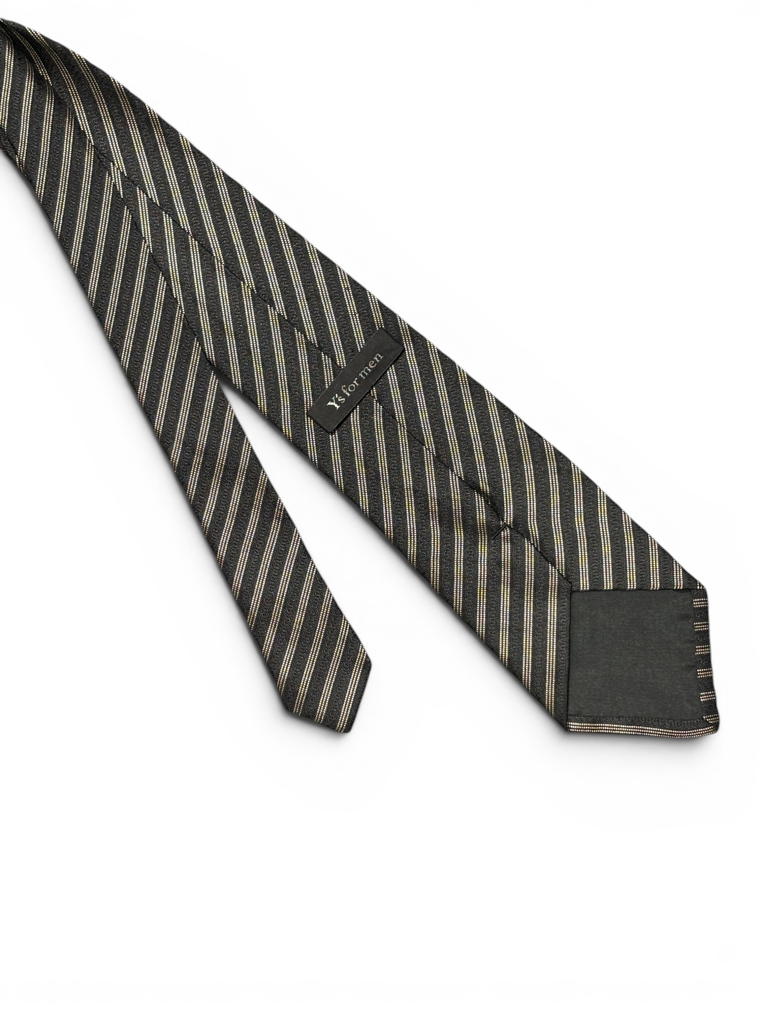 Y's for men 90's Classic Stripe Tie