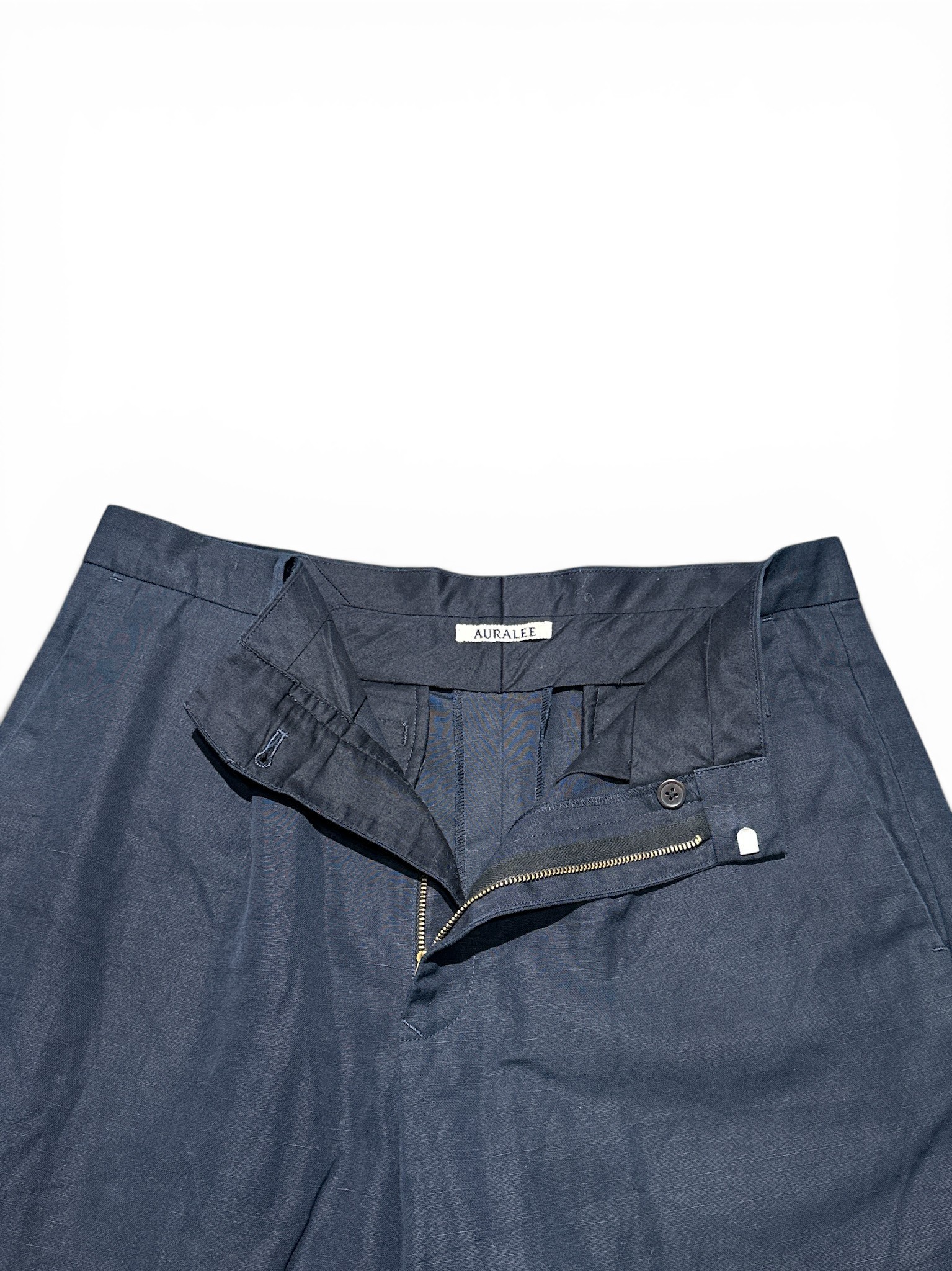 Auralee Cotton Linen Shorts