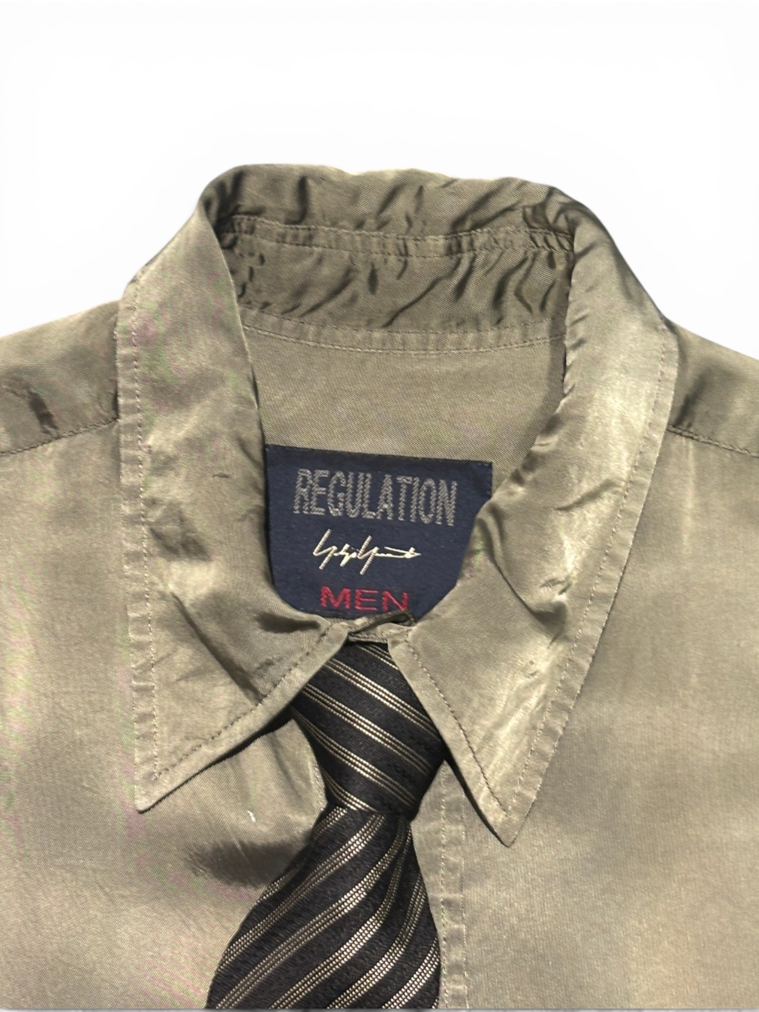 Y's for men 90's Classic Stripe Tie