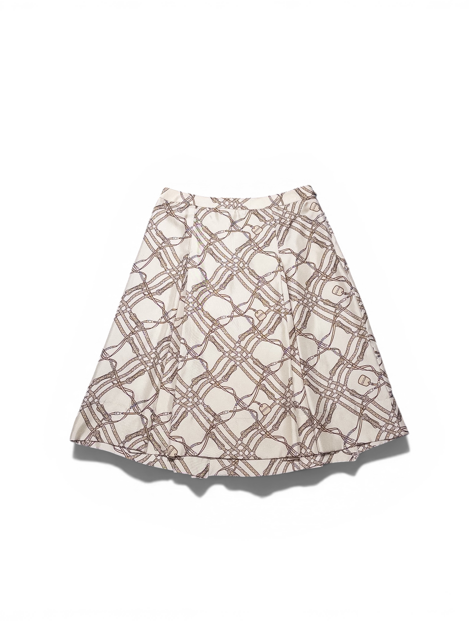 BURBERRY 00’s silk 100% skirt