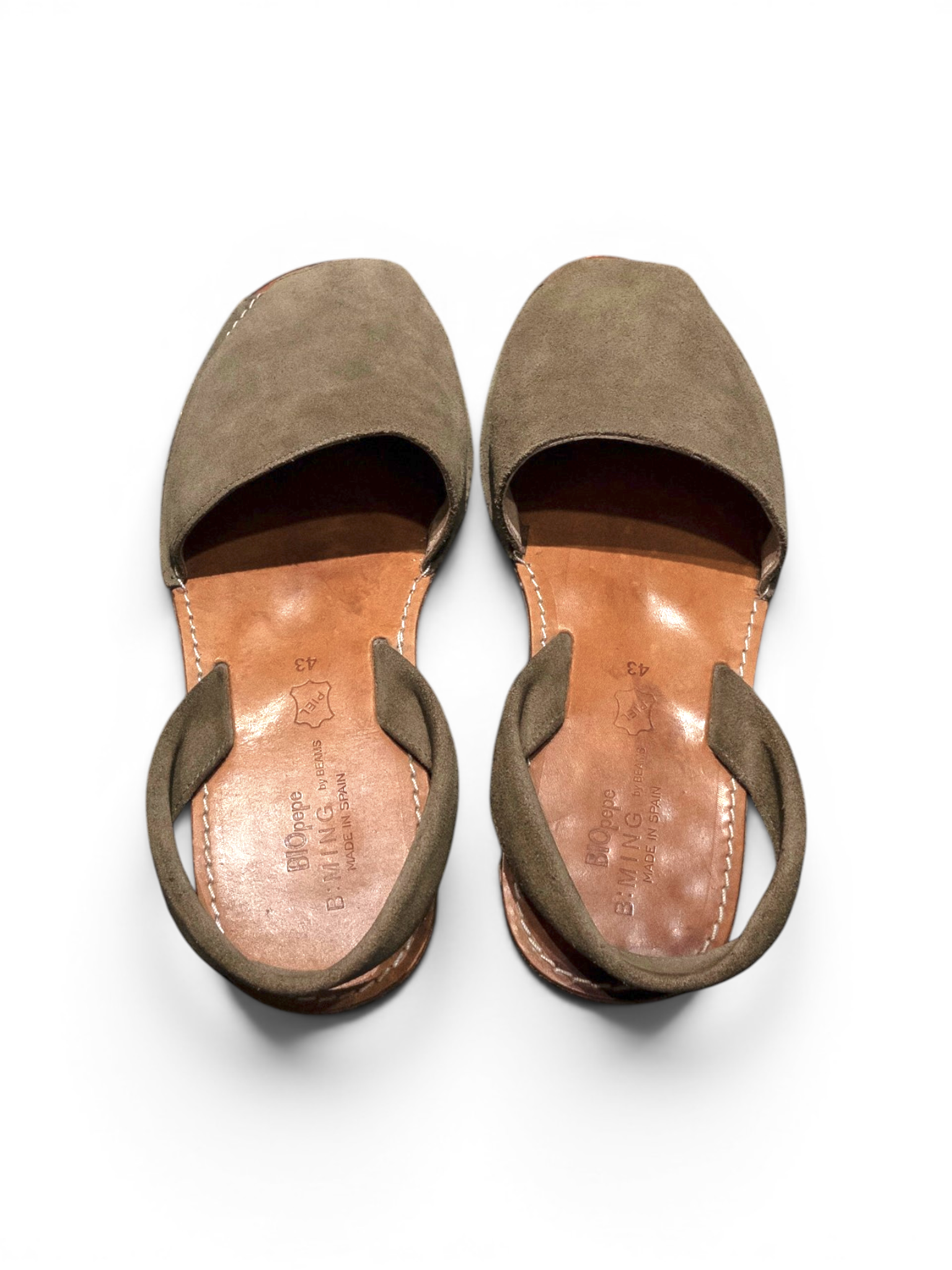 B:ming bu beams Suede Sandals (270-275)