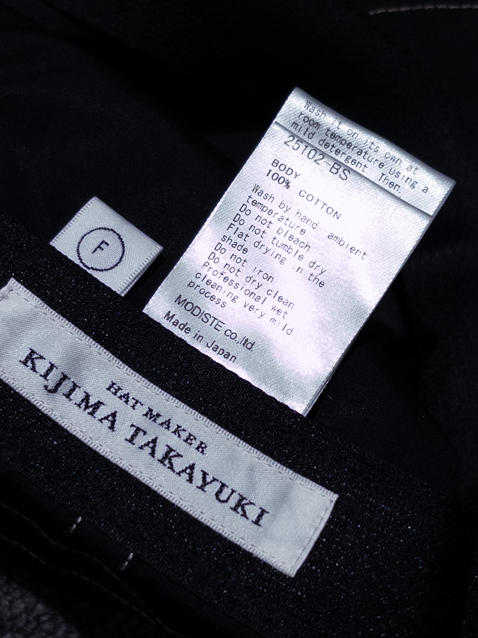 Kijima Takayuki Contrast Stitch cap