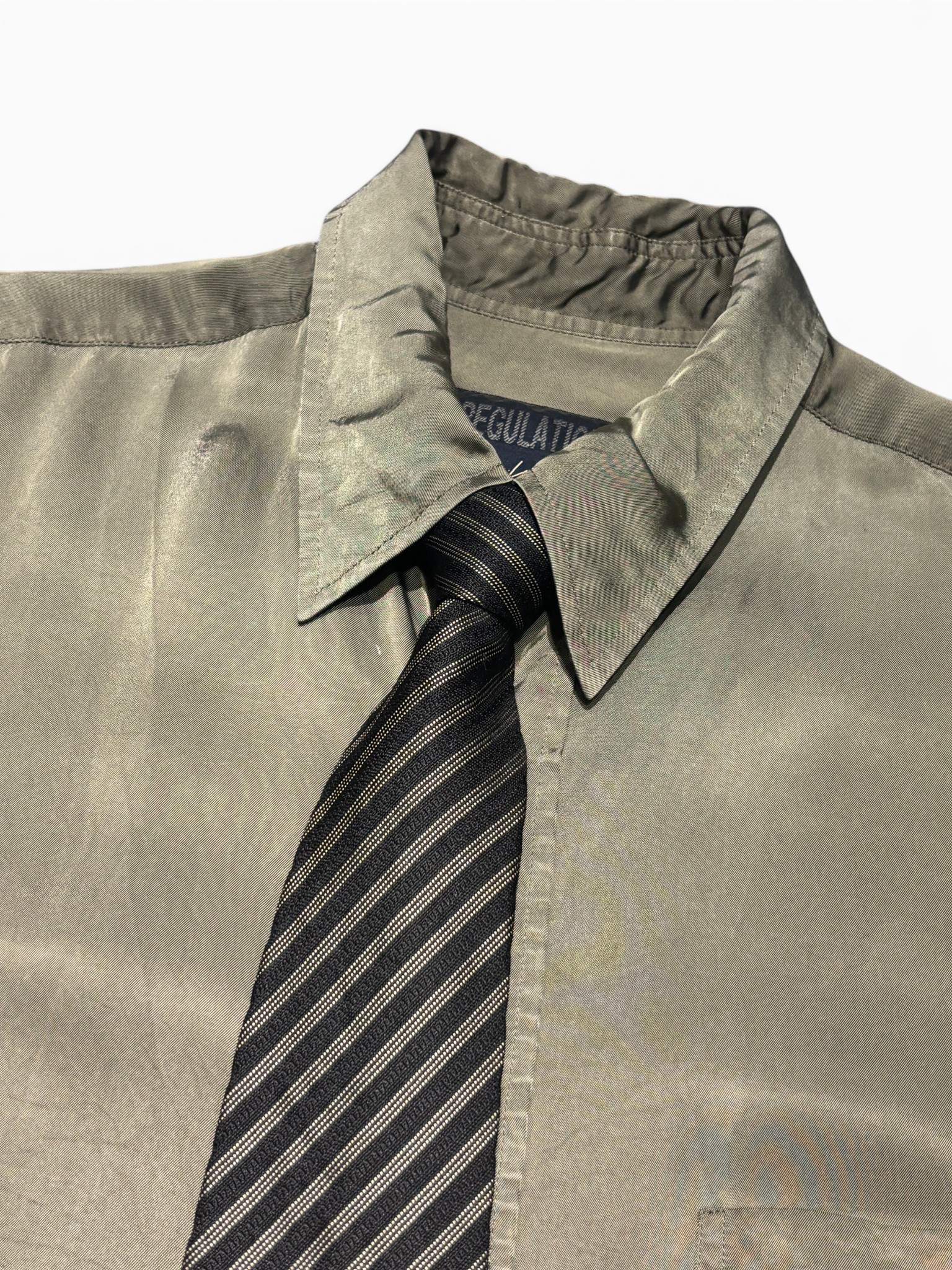 Y's for men 90's Classic Stripe Tie