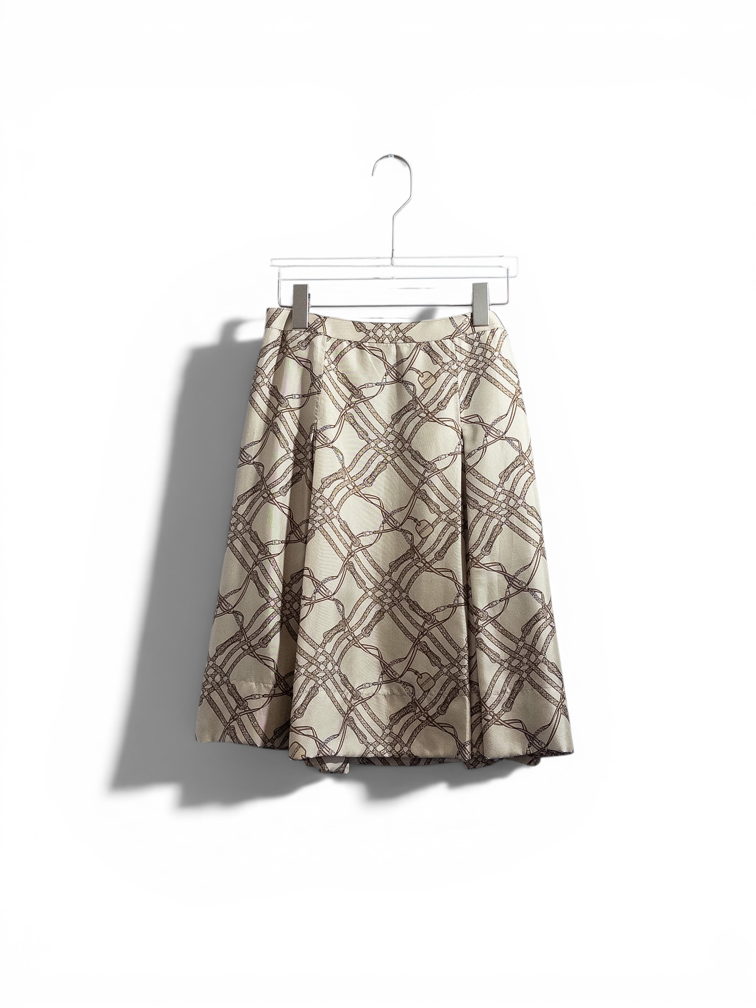 BURBERRY 00’s silk 100% skirt