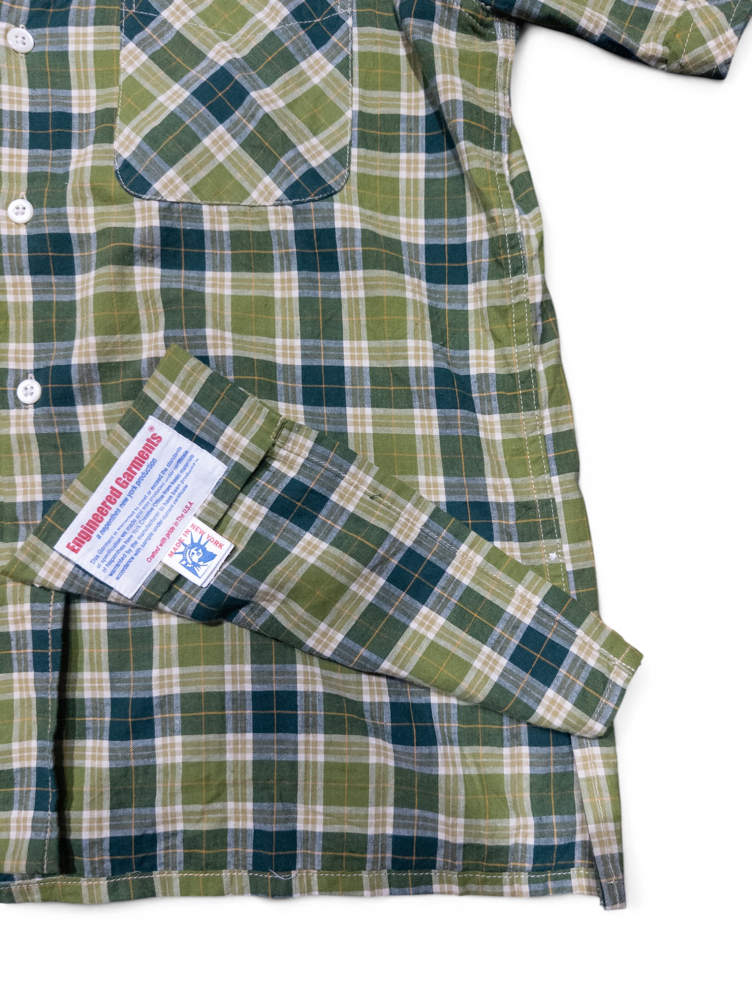 Engineered Garments old label check Shirt