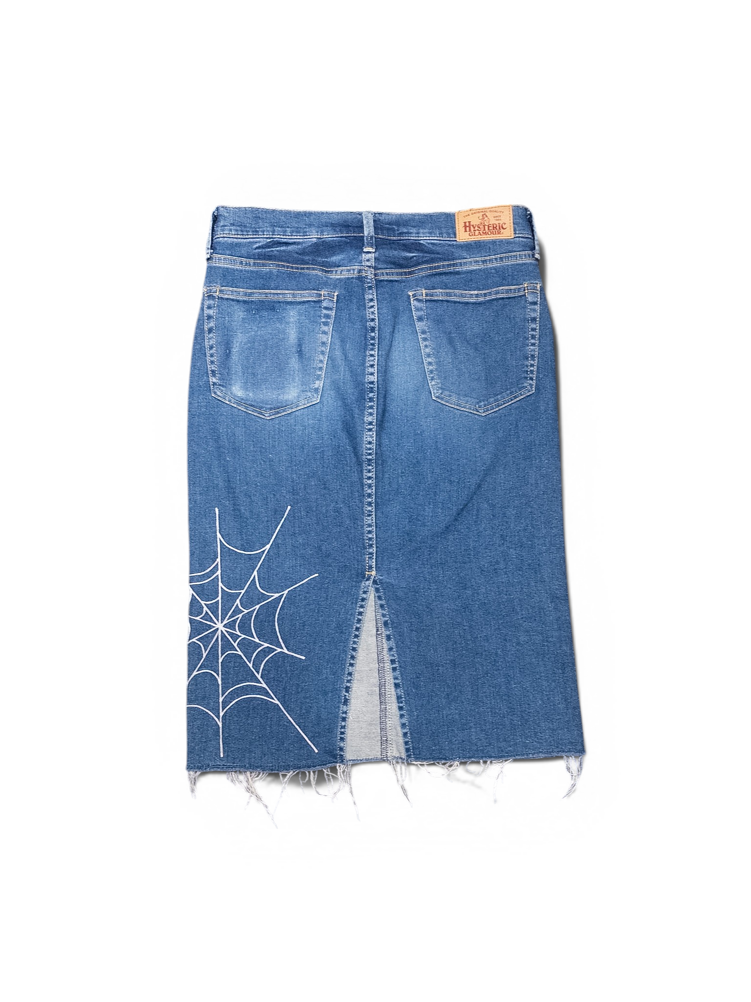 Hysteric Glamour Spider’s Web Denim Skirt