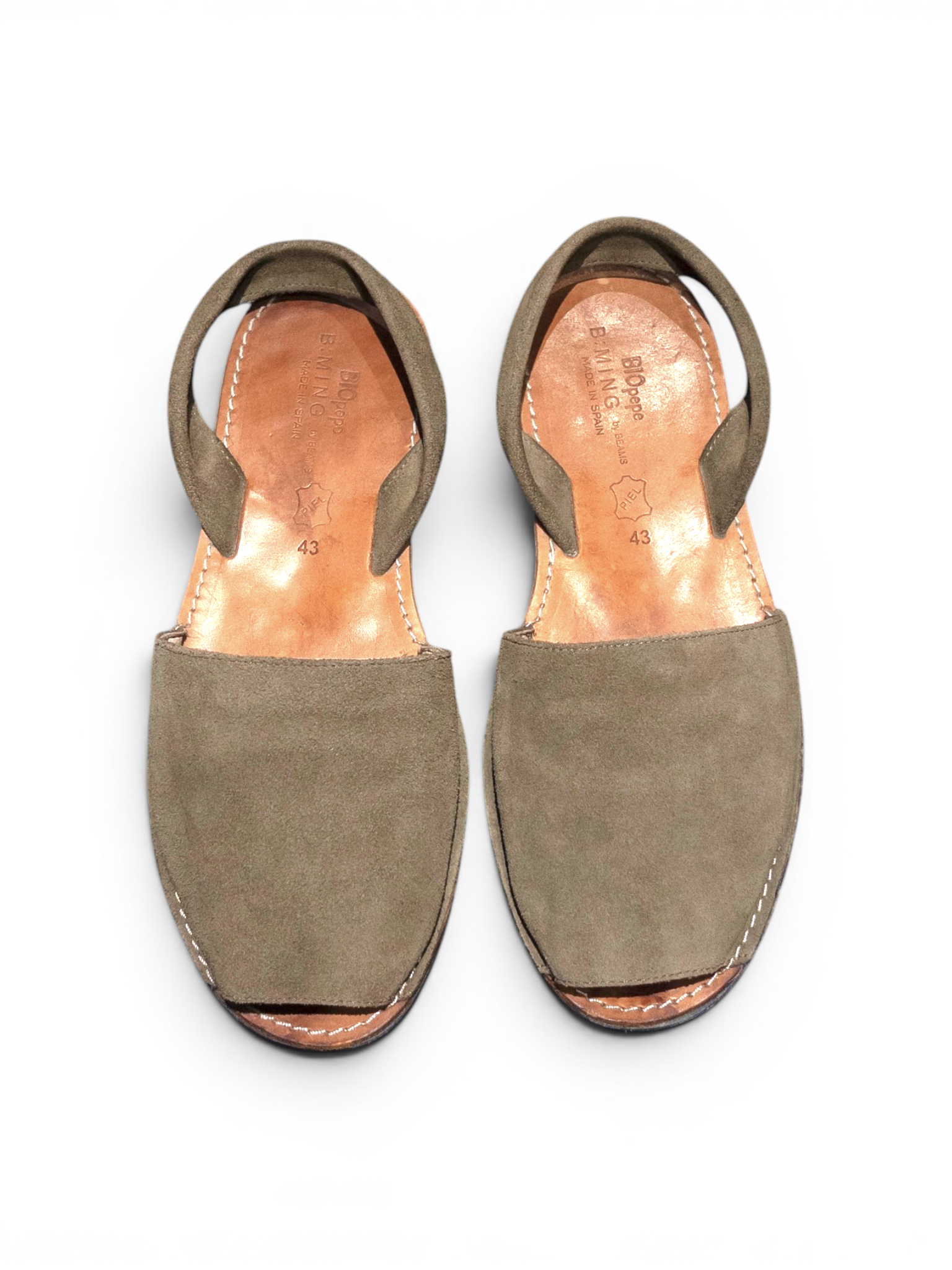 B:ming bu beams Suede Sandals (270-275)