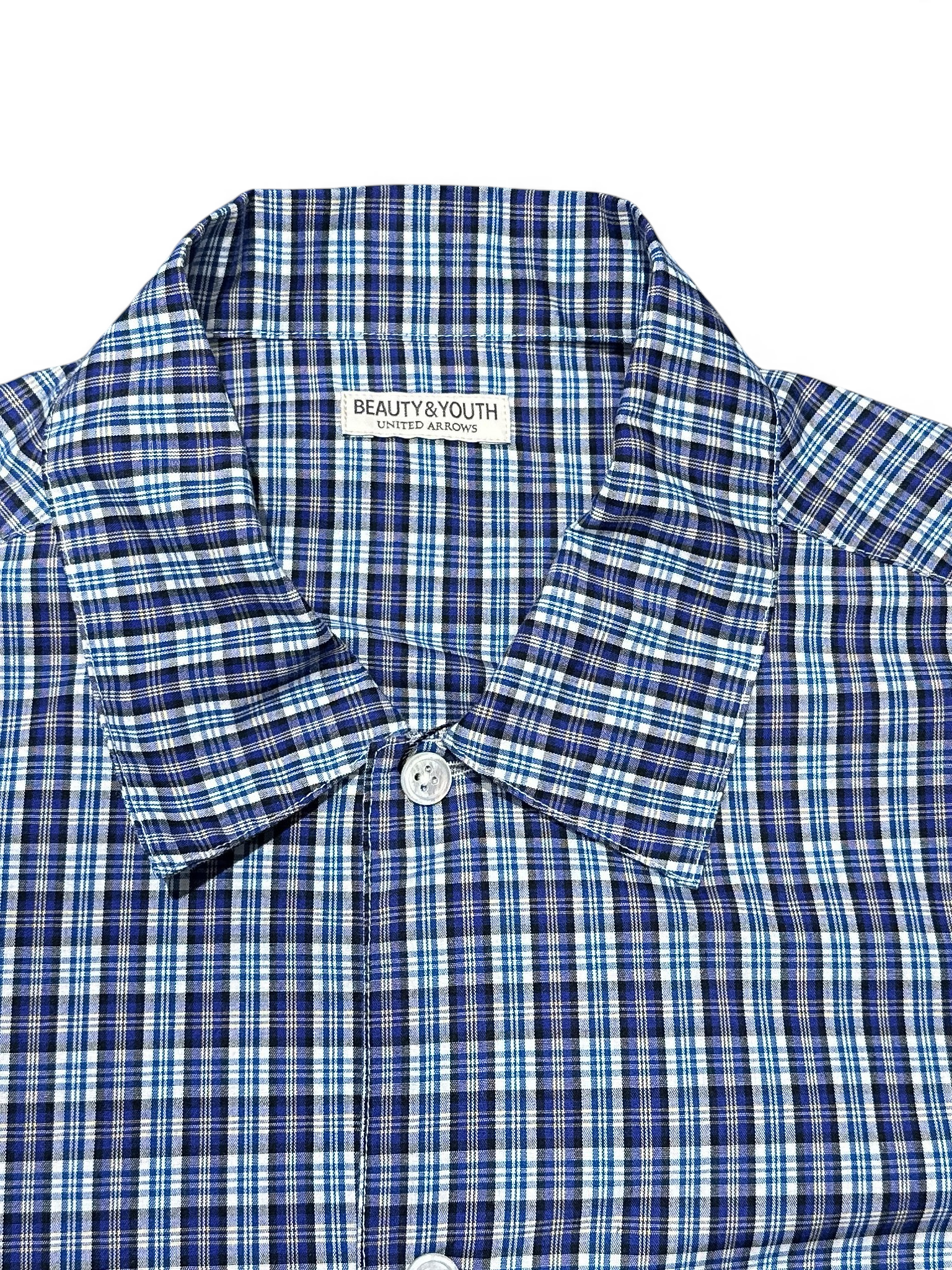 Beauty&Youth United Arrows Check Short Shirt
