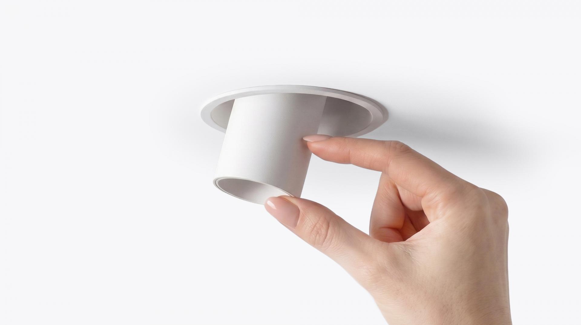 봉 30mm 노출 RGB 실린더 매입등 Q7 COB 천장 밖으로 실린더가 튀어나오는 컬러 포인트 조명 렛츠