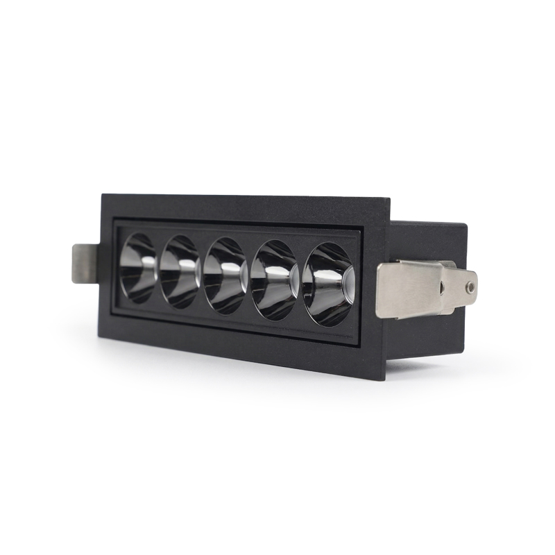 LED H3 회전 멀티매입 다운라이트 32mm 초슬림 낮은 천장 배관 천장 시공 가능 COB 집중형 매입등 렛츠