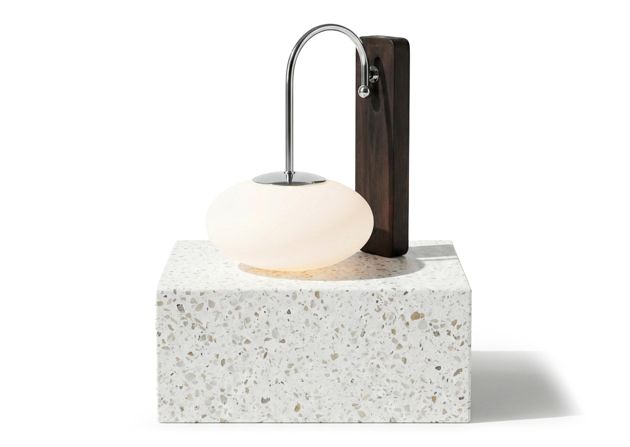렛츠조명 OPAL-WOOD 오팔우드 벽등 월넛 원목 감성 인테리어 조명