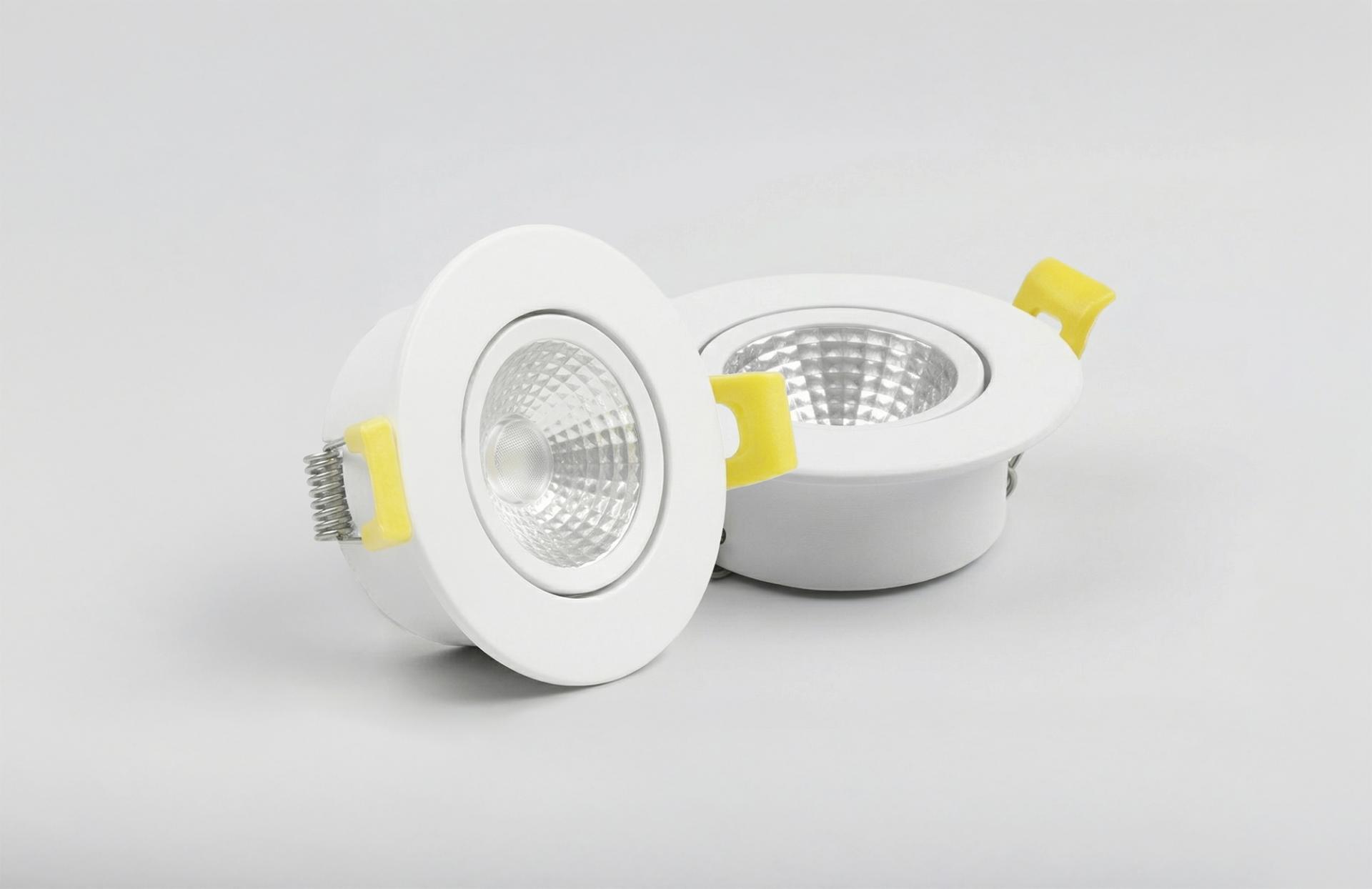 LED 할로겐 COB 다운라이트 4인치 주방 천장 12W 5700K 밝은 주방조명 주방매입등 렛츠