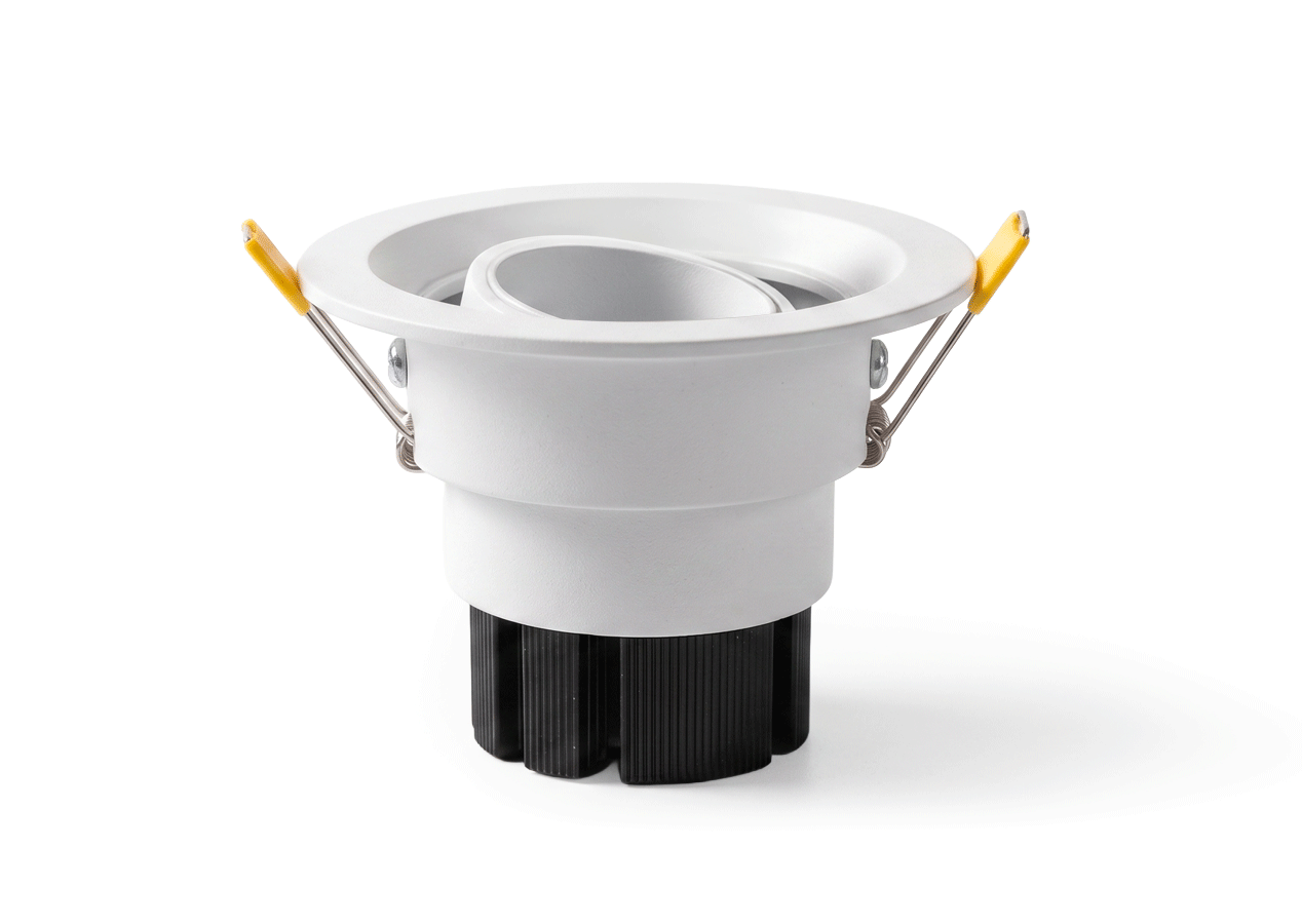 실린더 매입등 LED V3 Air COB 다운라이트 3인치 4인치 각도조절 확산각조절 3000K 4000K 5700K KS인증 렛츠조명