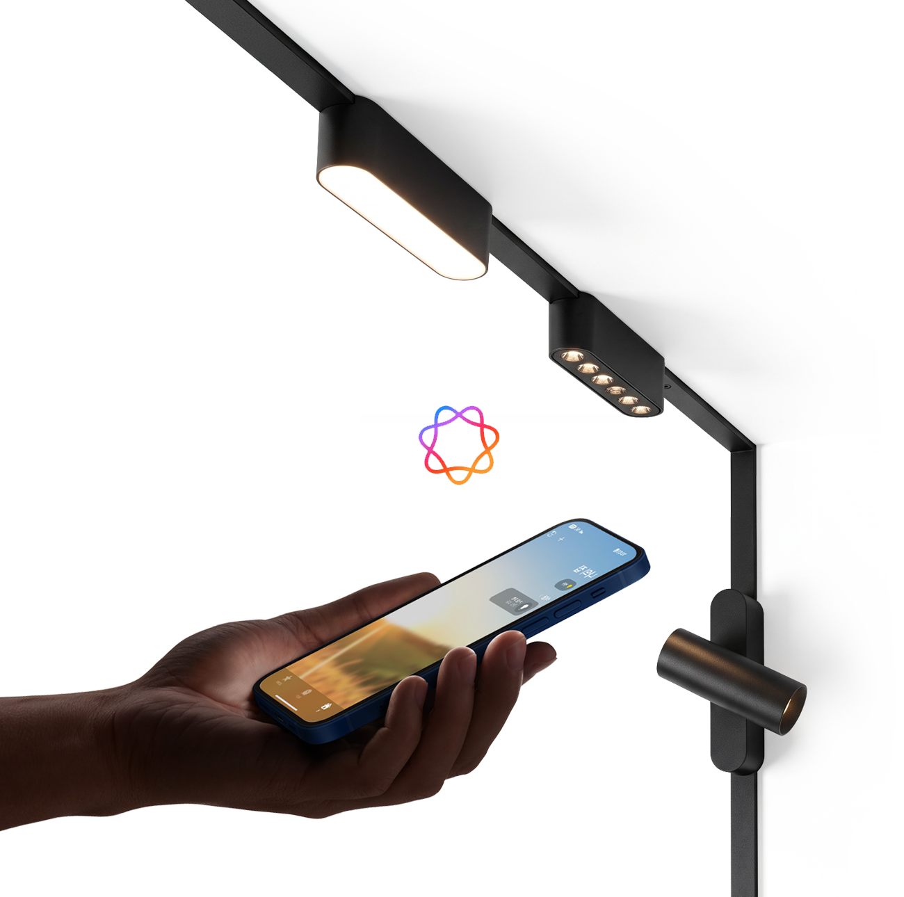 허브 연결 자동화 LED IoT 스마트 간접조명 취침시간 자동 끄기 기상시간 자동 켜기 우물천장 렛츠