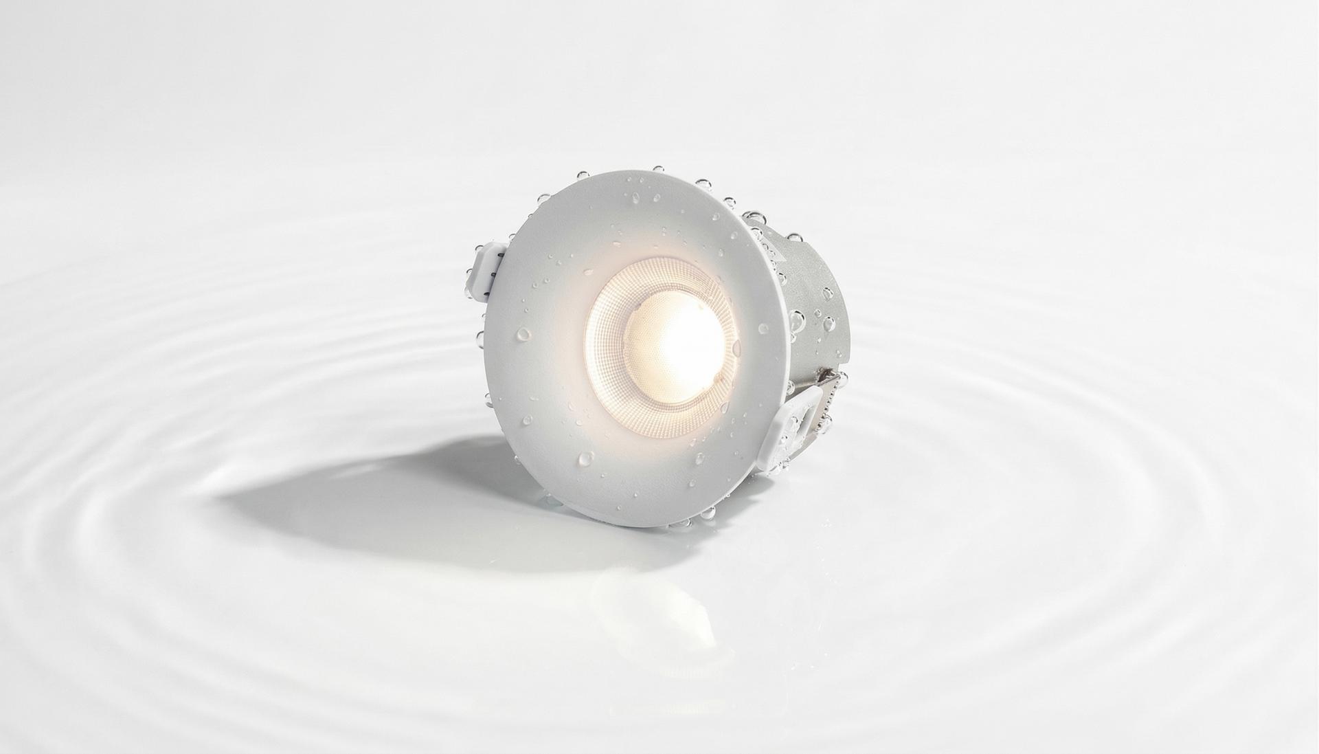 M7 방수 다운라이트 45mm 초슬림 낮은 욕실 천장 배관 천장 단열재 시공 가능 IP65 조명