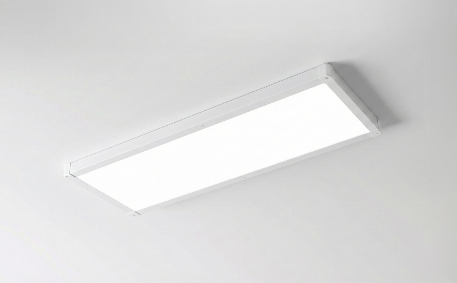 빛 떨림 없는 안정적인 렛츠조명 렛츠엣지 직사각 거실용 LED 천장등
