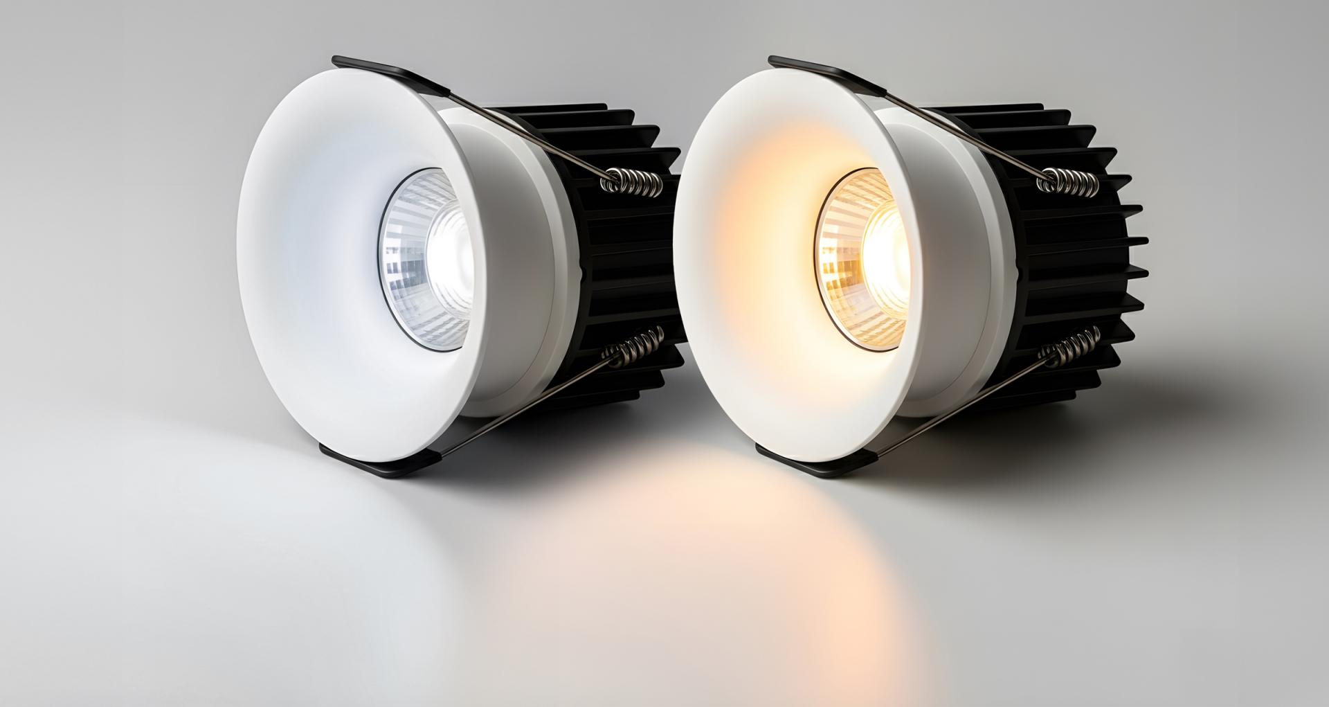 LED M1 COB 다운라이트 호른 거실 천장 집중형 시공 아파트 인테리어 매입등 렛츠조명