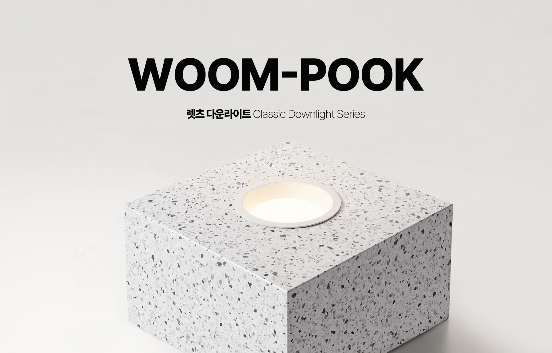 WOOM-POOK LED 다운라이트 대한민국 KS 한국산업표준 안전인증 전기안전 광학성능 내열성 충족
