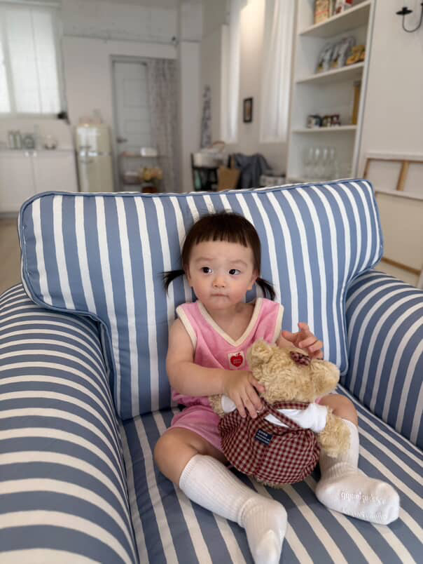 써머 테리 민소매 상하