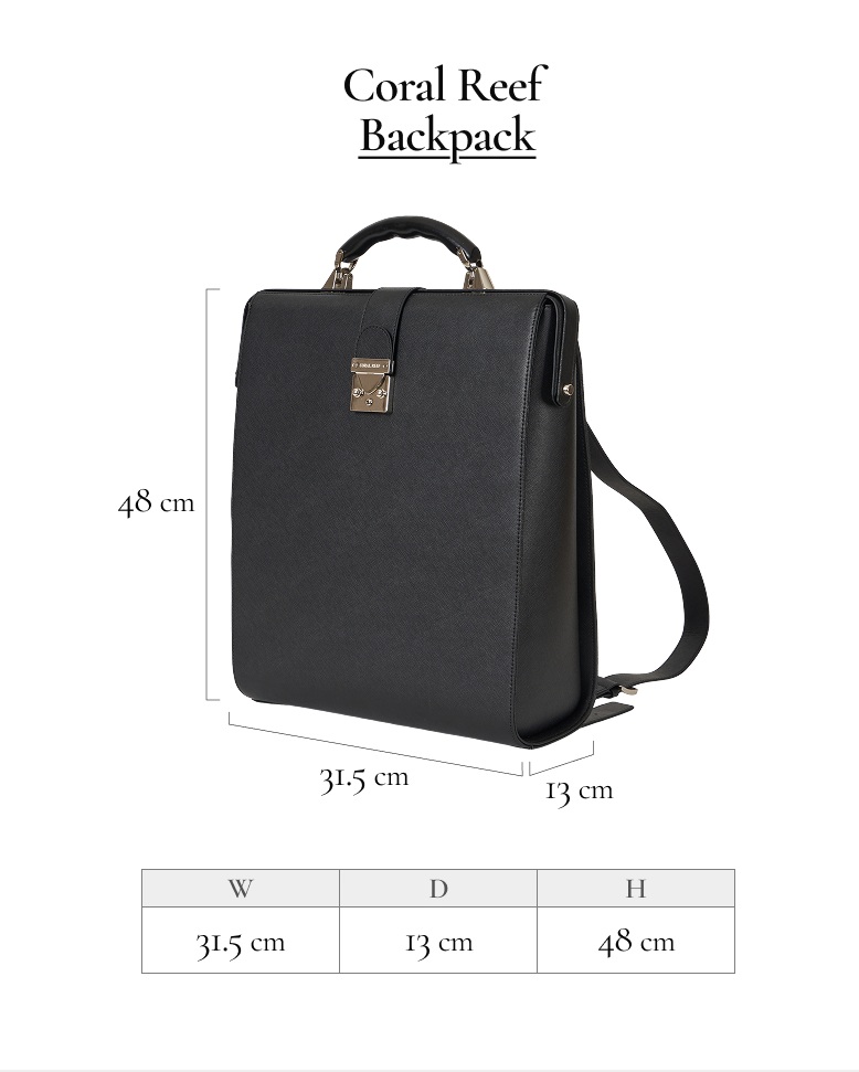 Coralreef Vaquita backpack (Matte Brown)