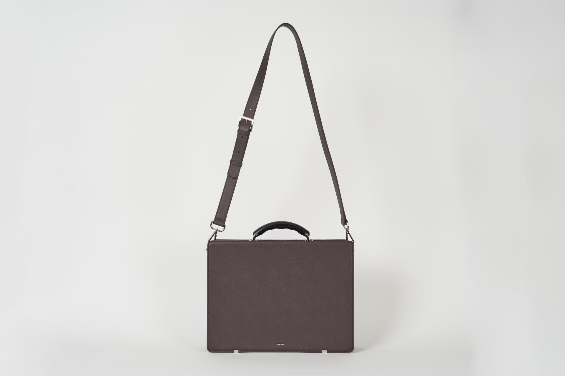 Coralreef Vaquita Briefcase (Matte Brown)