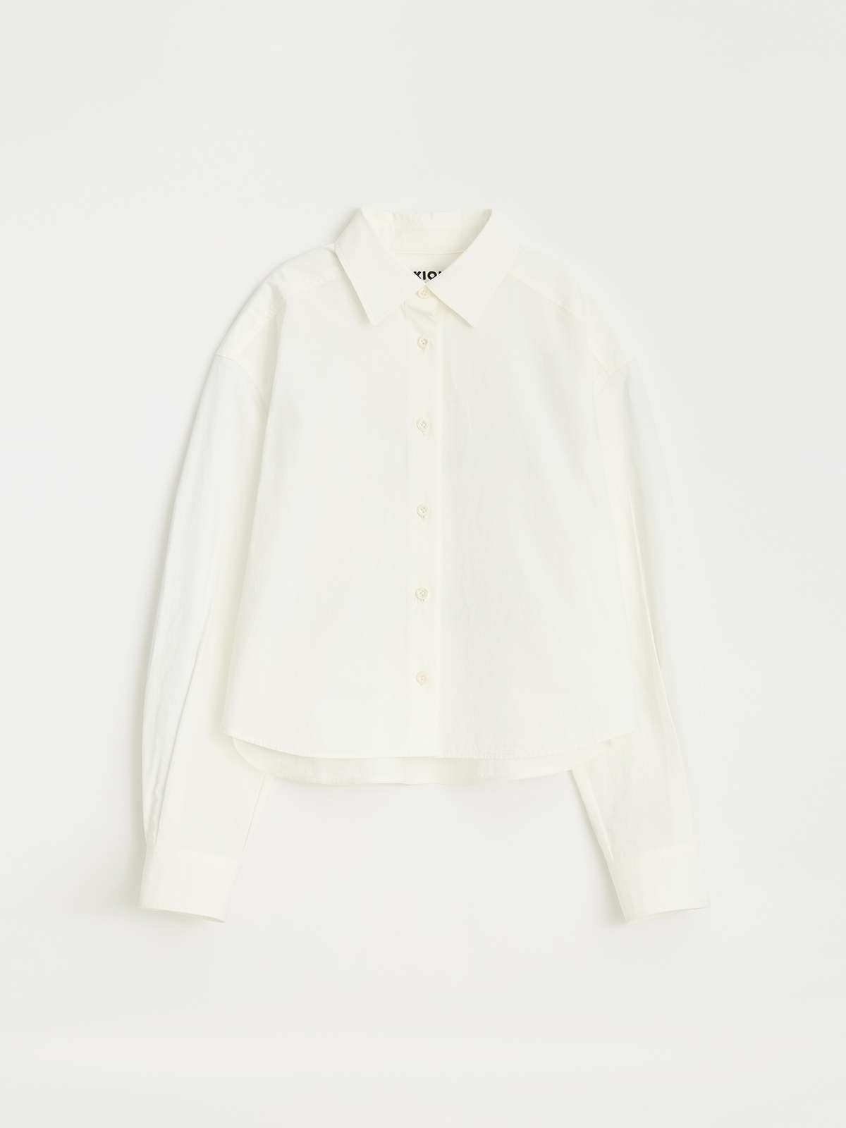 [5/22 예약배송] OVERSIZED CROPPED SHIRT_SOFT MILK