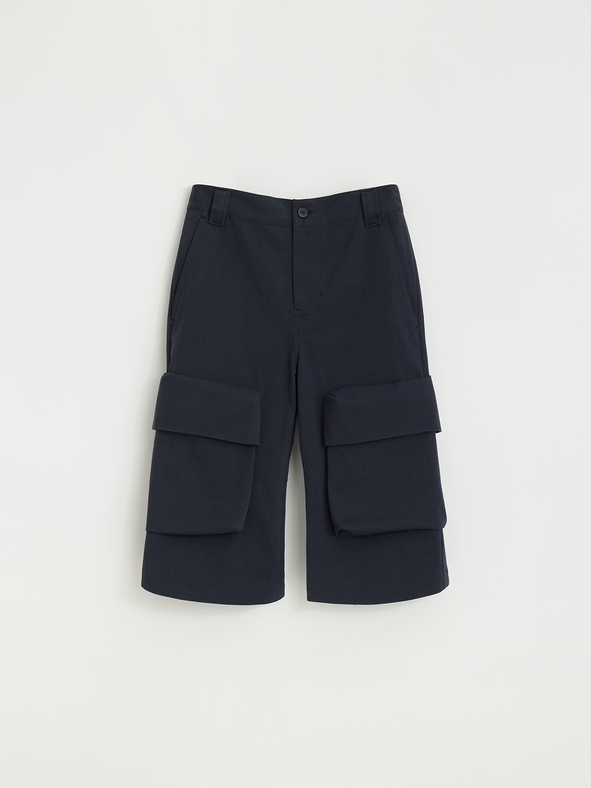 [5/22 예약배송] BIG POCKET CARGO CAPRI_INK NAVY