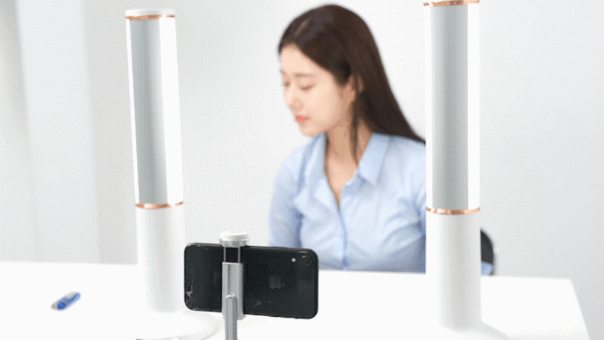 자연광의 품격 그대로 담은 메이크업 조명 | 루미크리온