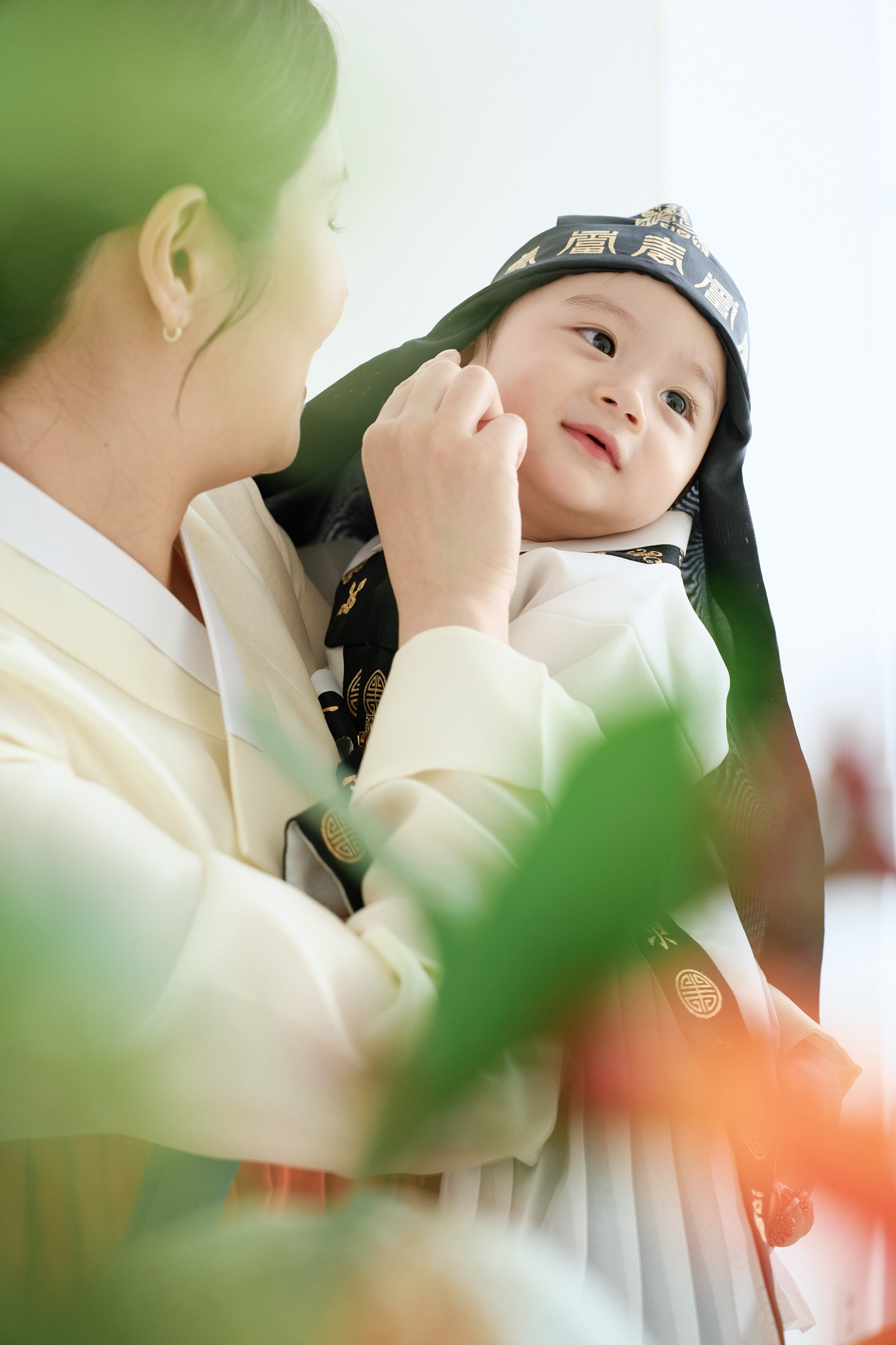 [광교 돌상스튜디오] 레이르프로젝트 한복 가족사진 신규 컨셉: 우리가족의 첫 번째 잔치상