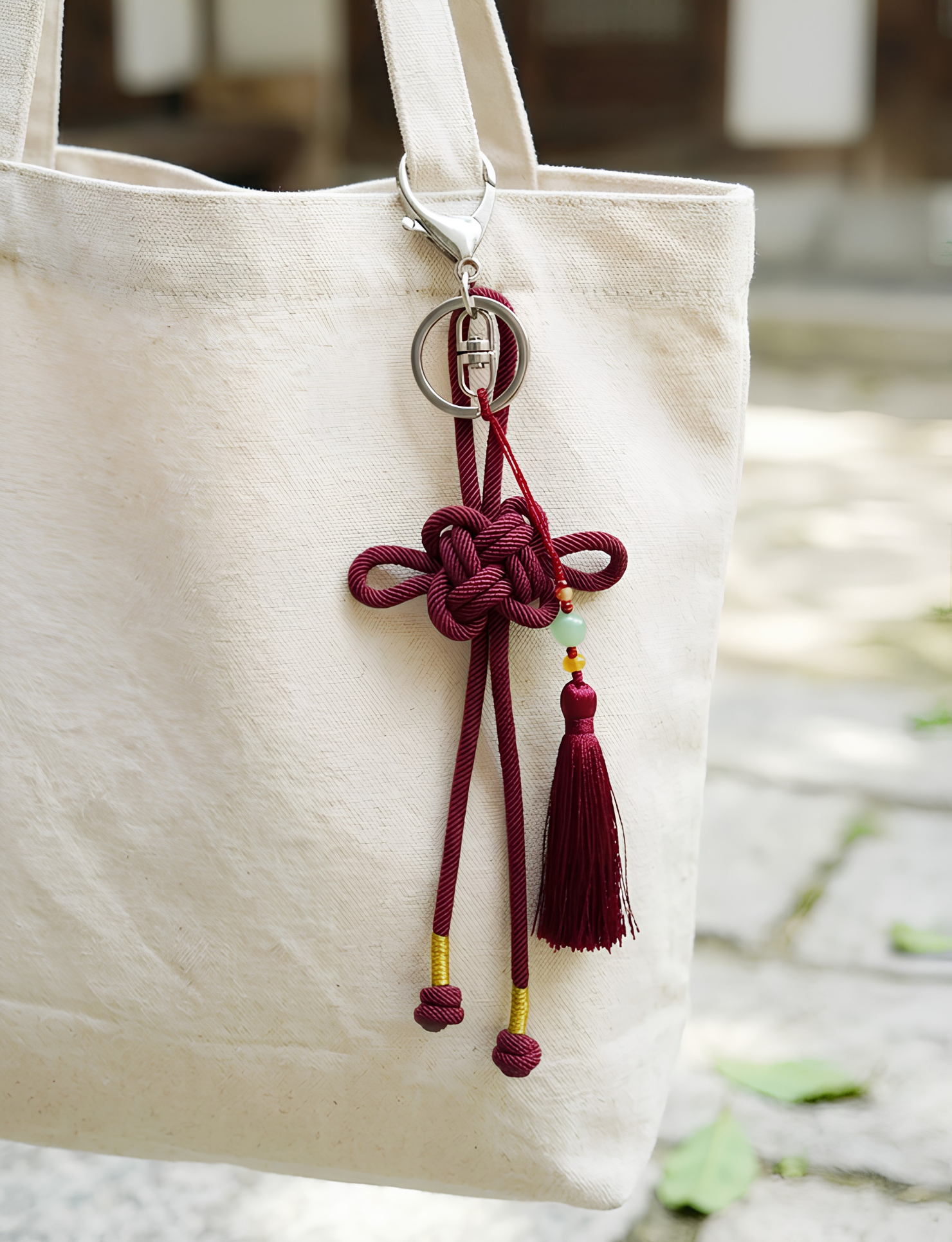 동심결 매듭 키링 Dongsimgyeol True Lover's Knot Keyring